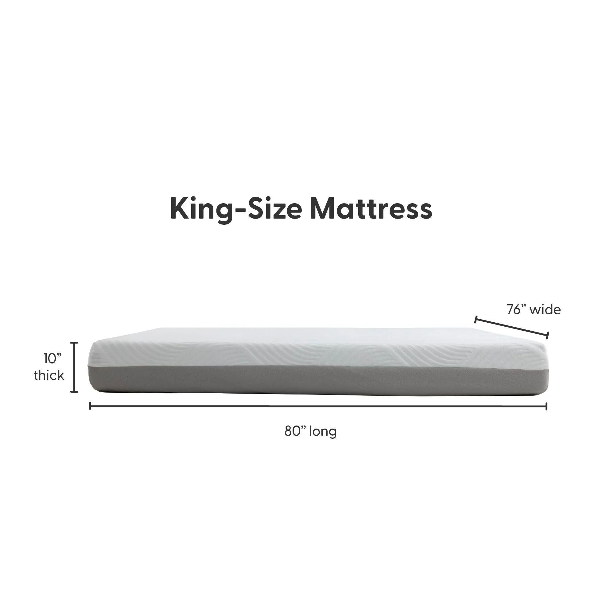10 Inch King Cooling Comfort Mattress - Image 4