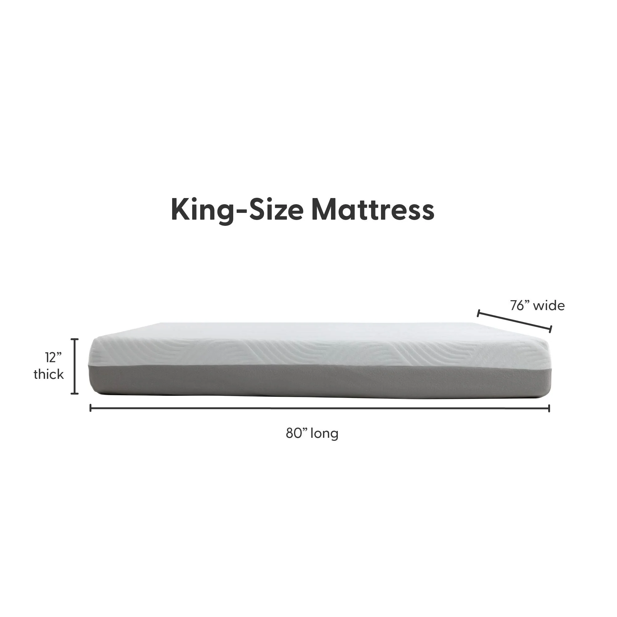 12 Inch King Cooling Comfort Mattress - Image 4