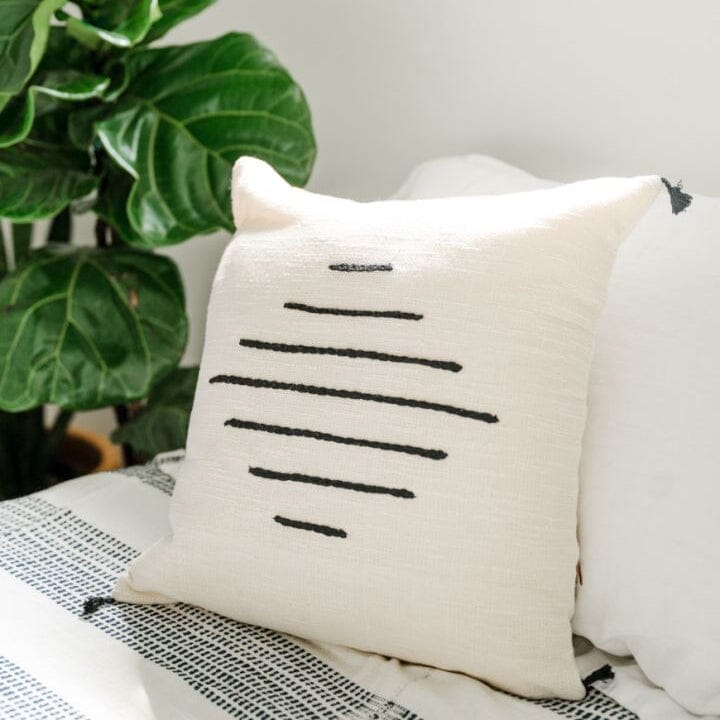 18" Hela Throw Pillow by Creative Women