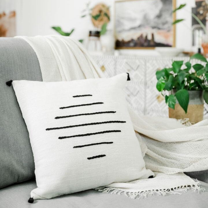 18" Hela Throw Pillow by Creative Women - Image 3