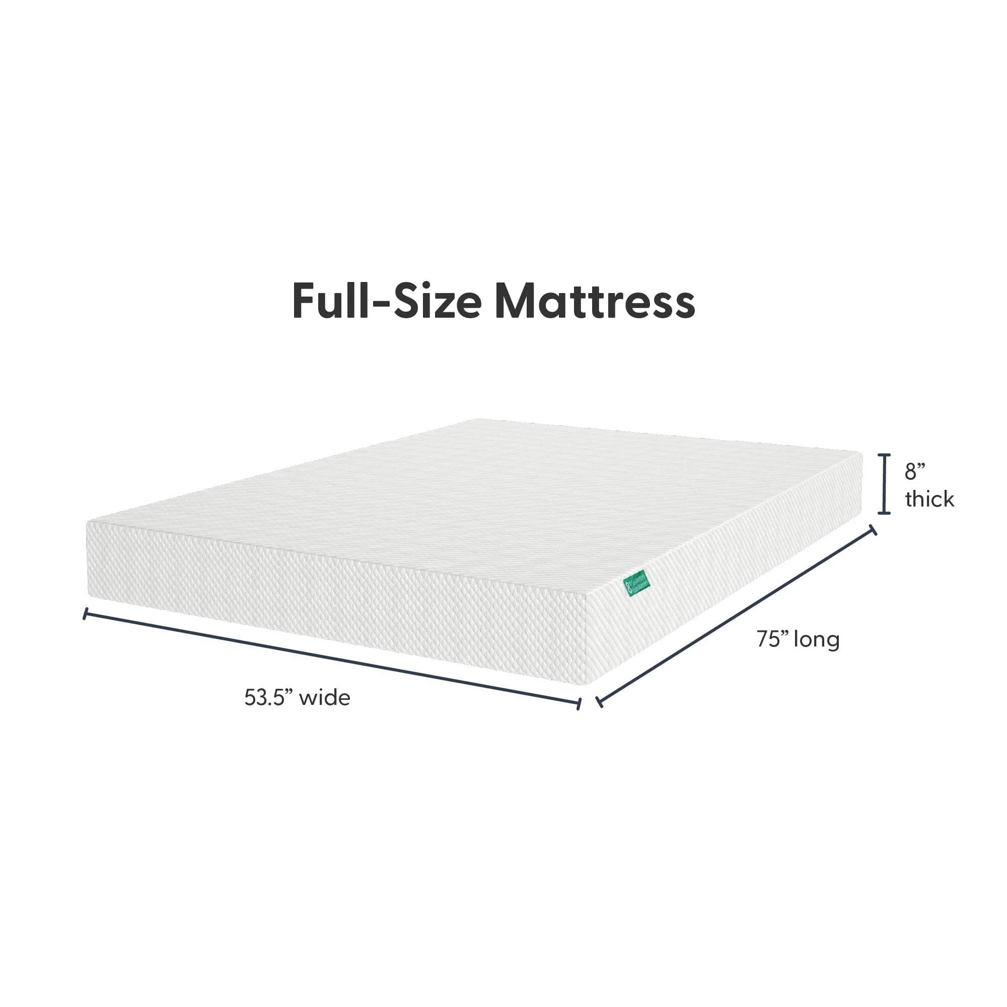 8 Inch Full Comfort Memory Foam Mattress - Image 4