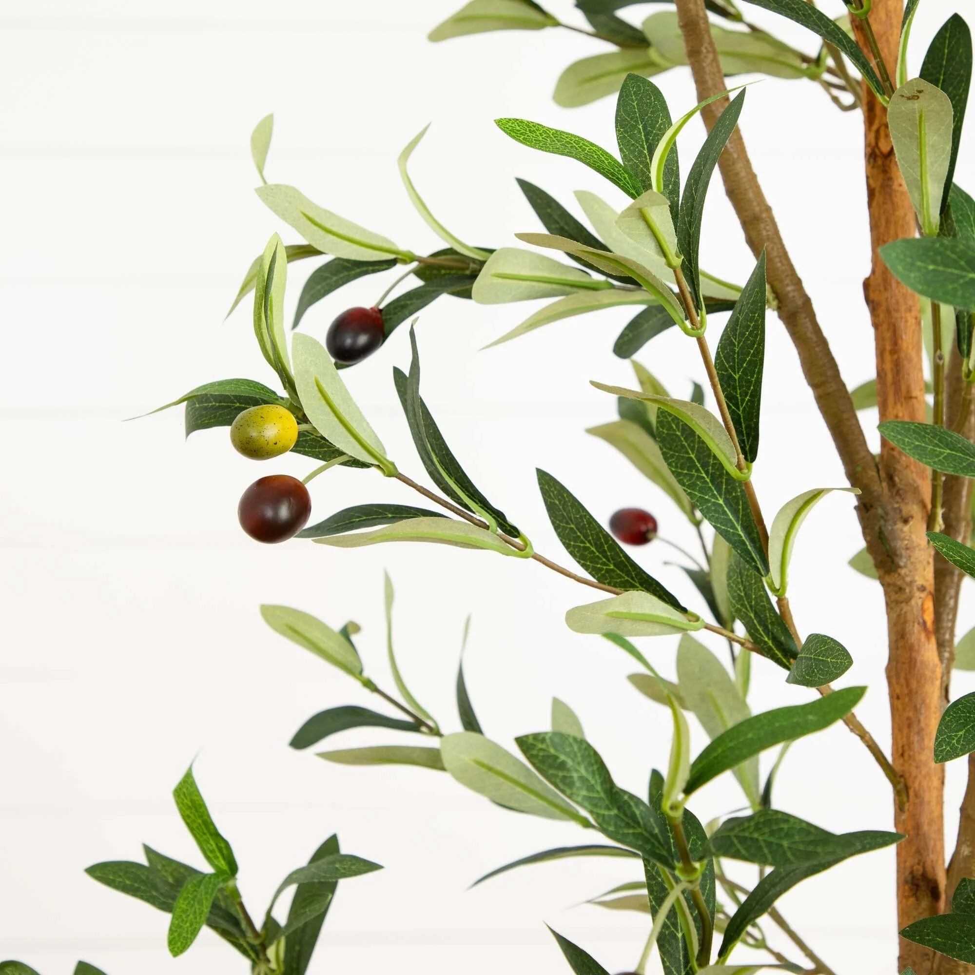 82” Artificial Olive Tree by Nearly Natural - Image 4
