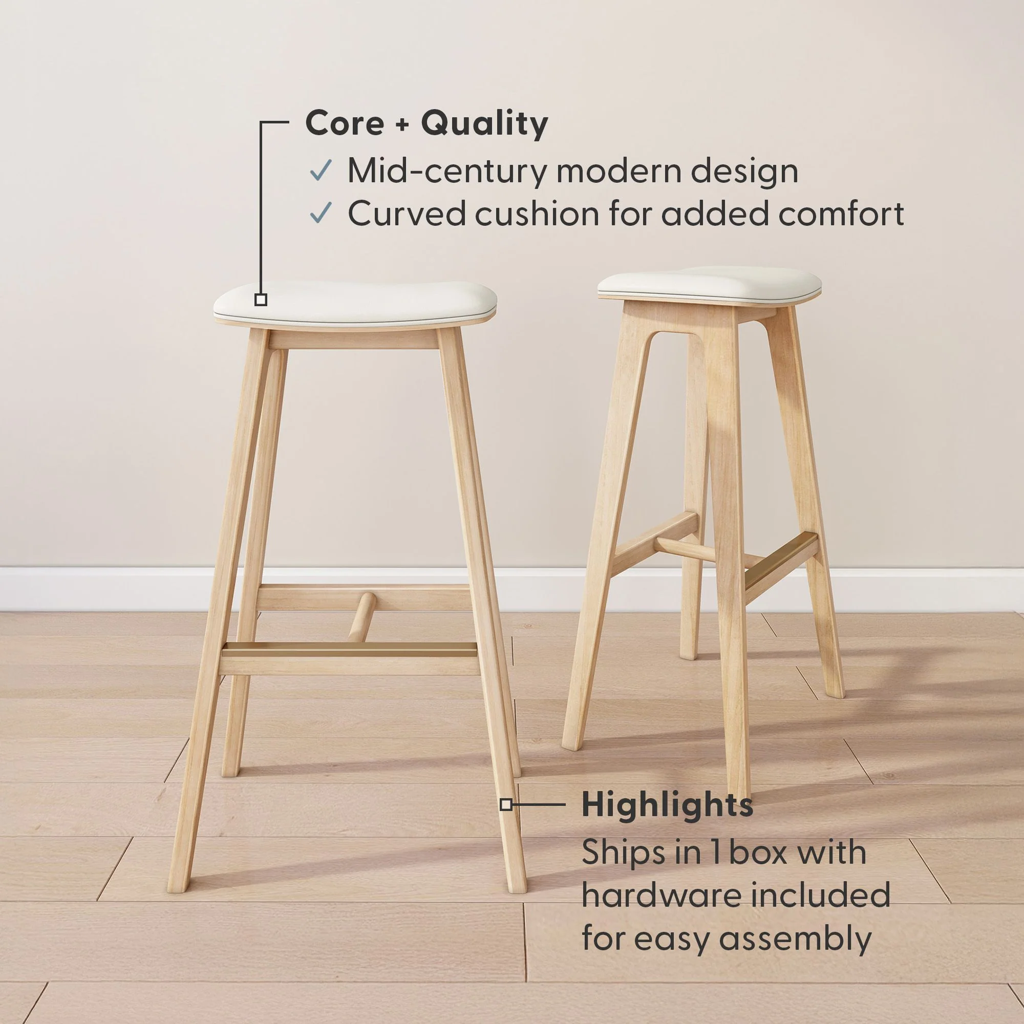 Beryl Bar Stool - 31" - Image 26