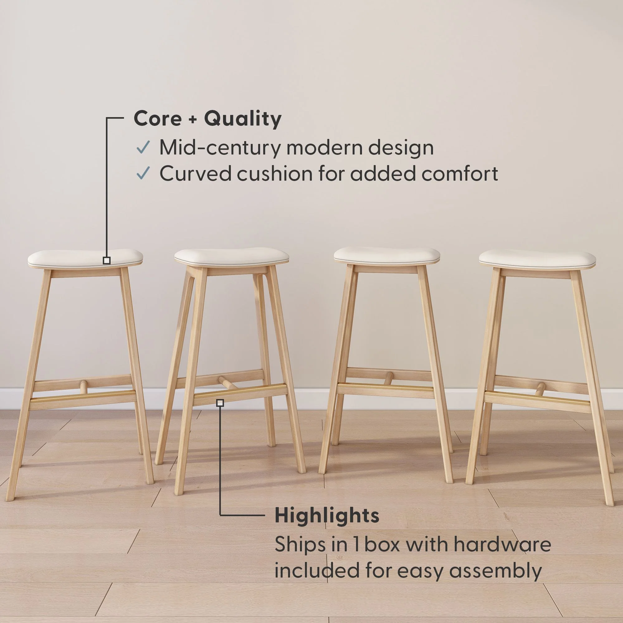 Beryl Bar Stool - 31" - Image 27