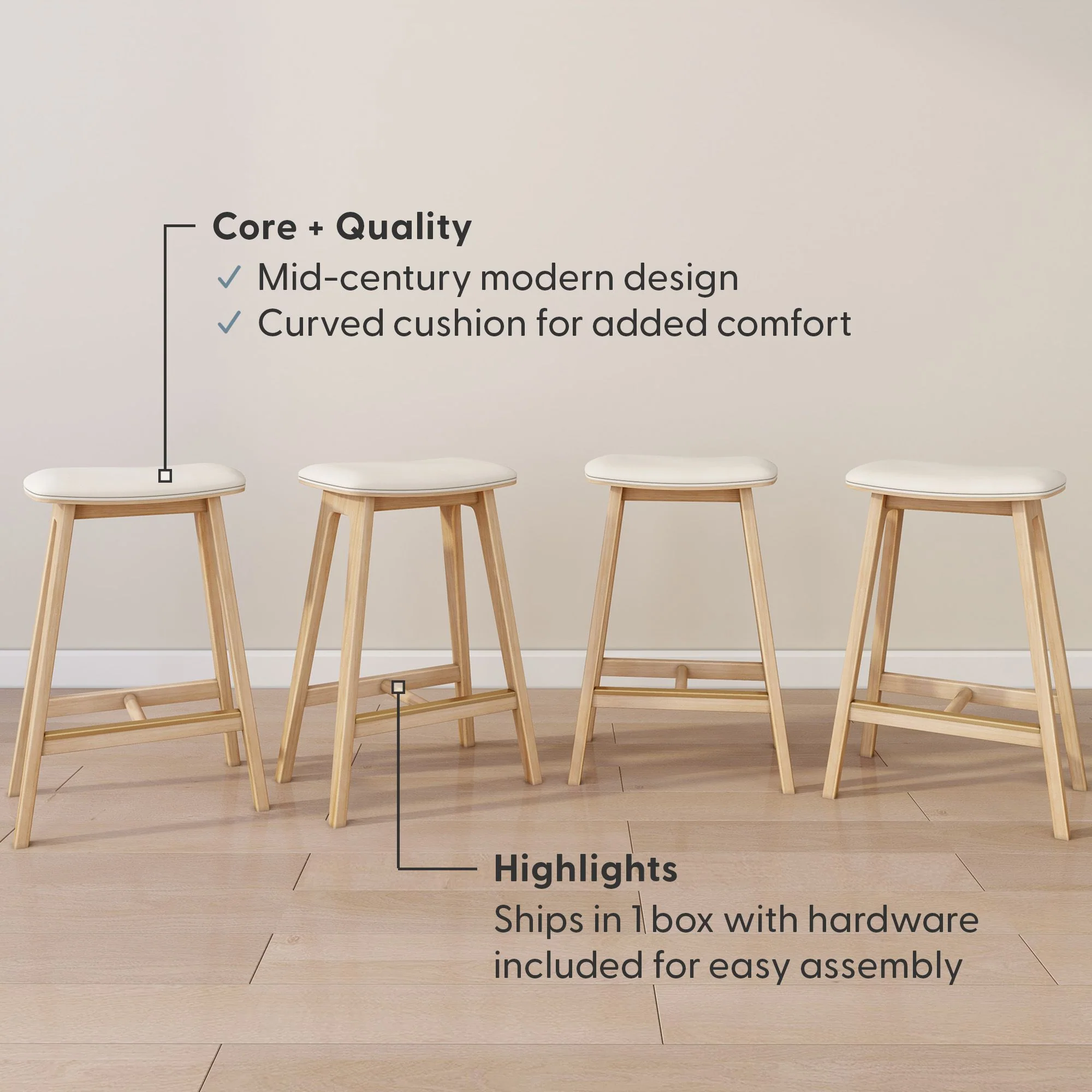Beryl Counter Stool - 24" - Image 27