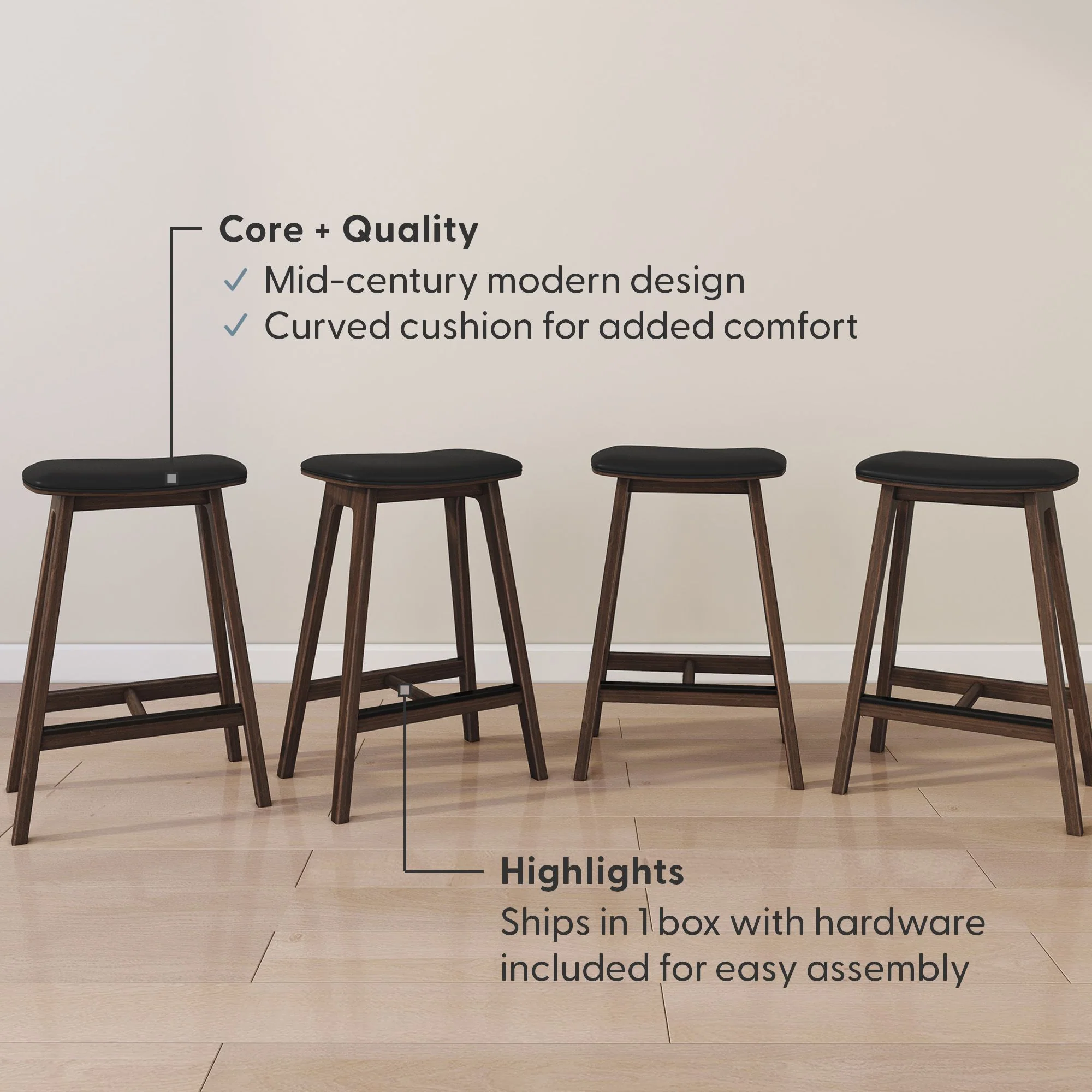 Beryl Counter Stool - 24" - Image 35