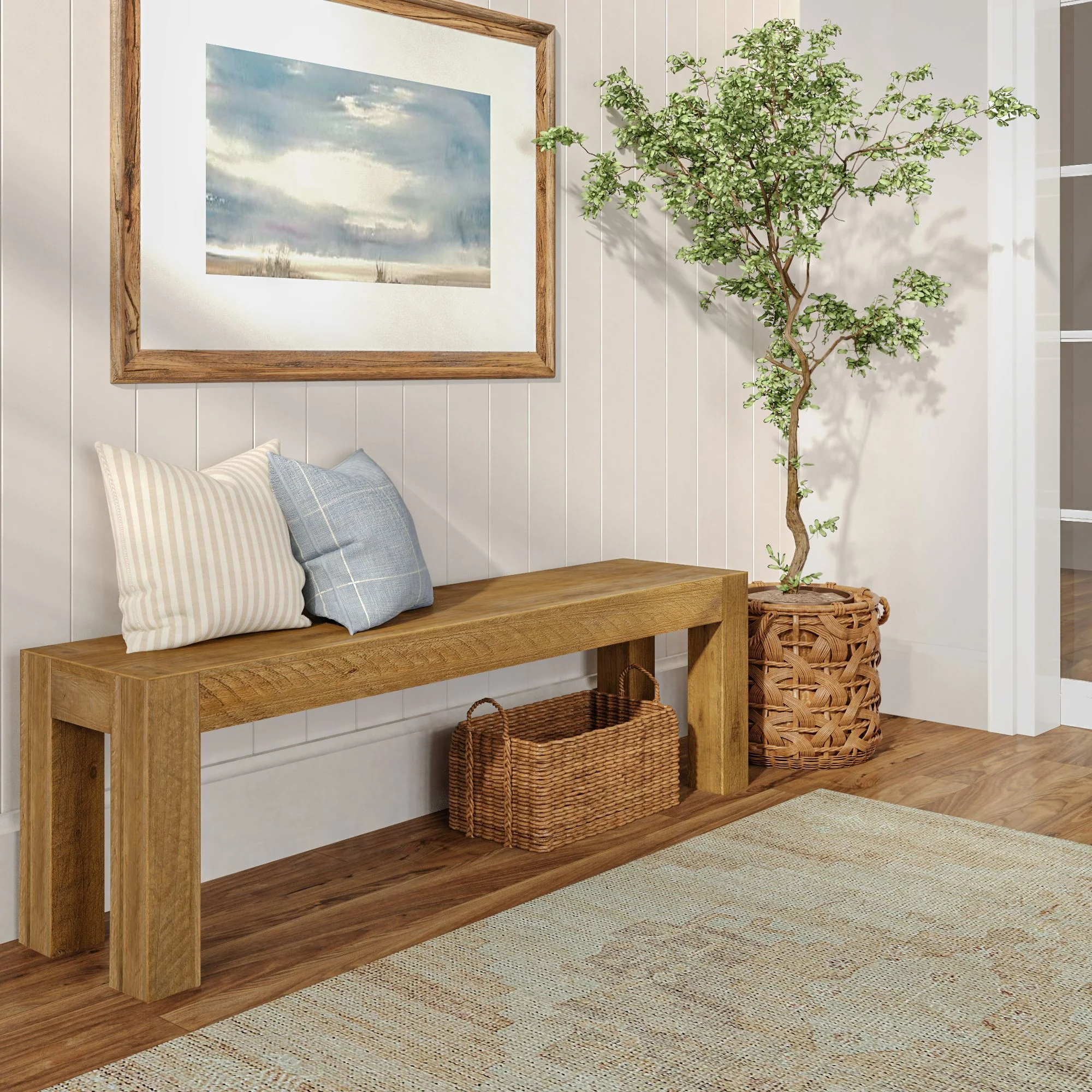 Camden Dining Bench - 58" - Image 13