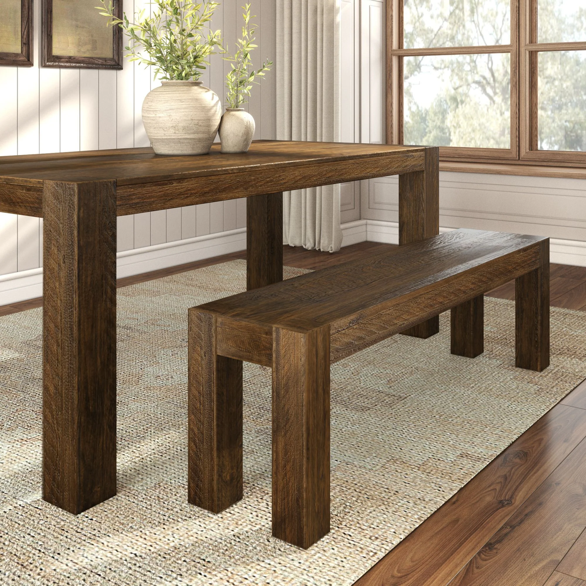 Camden Dining Bench - 58" - Image 3