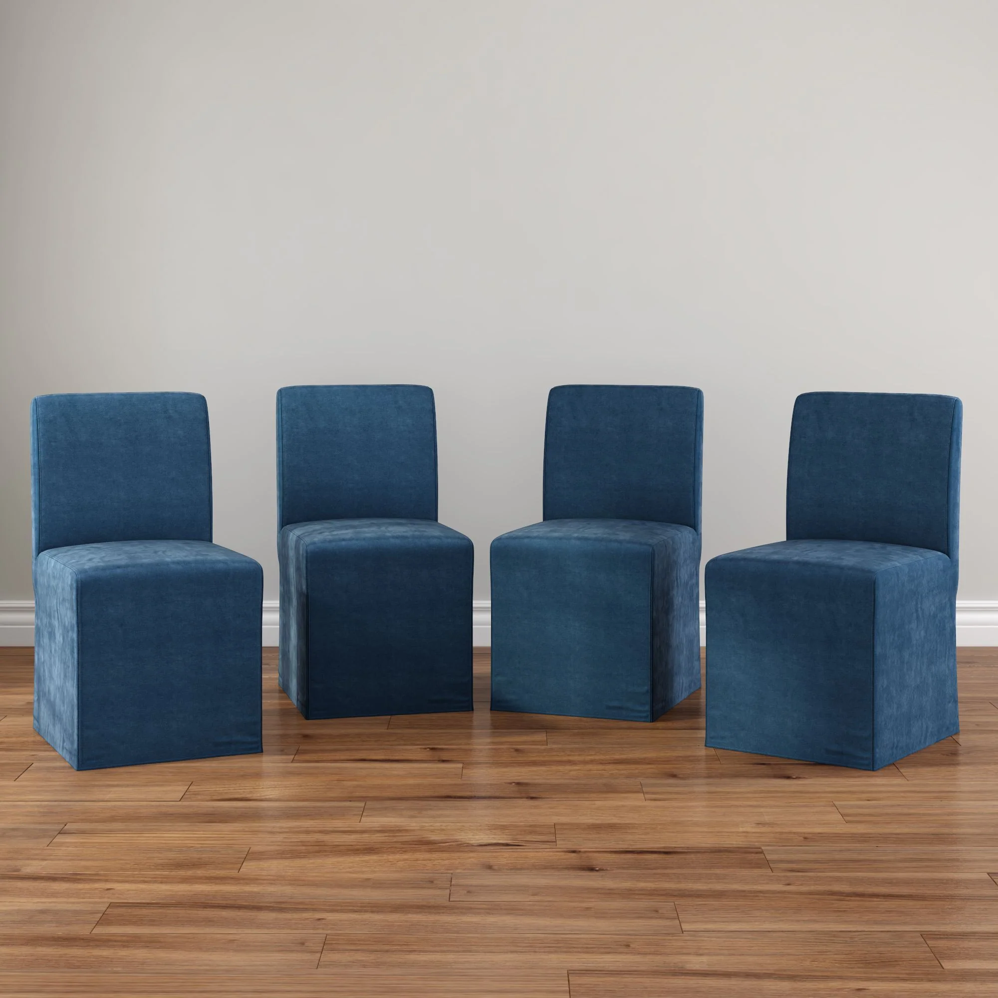 Chesnee Dining Chair - Long Slipcover - Image 11