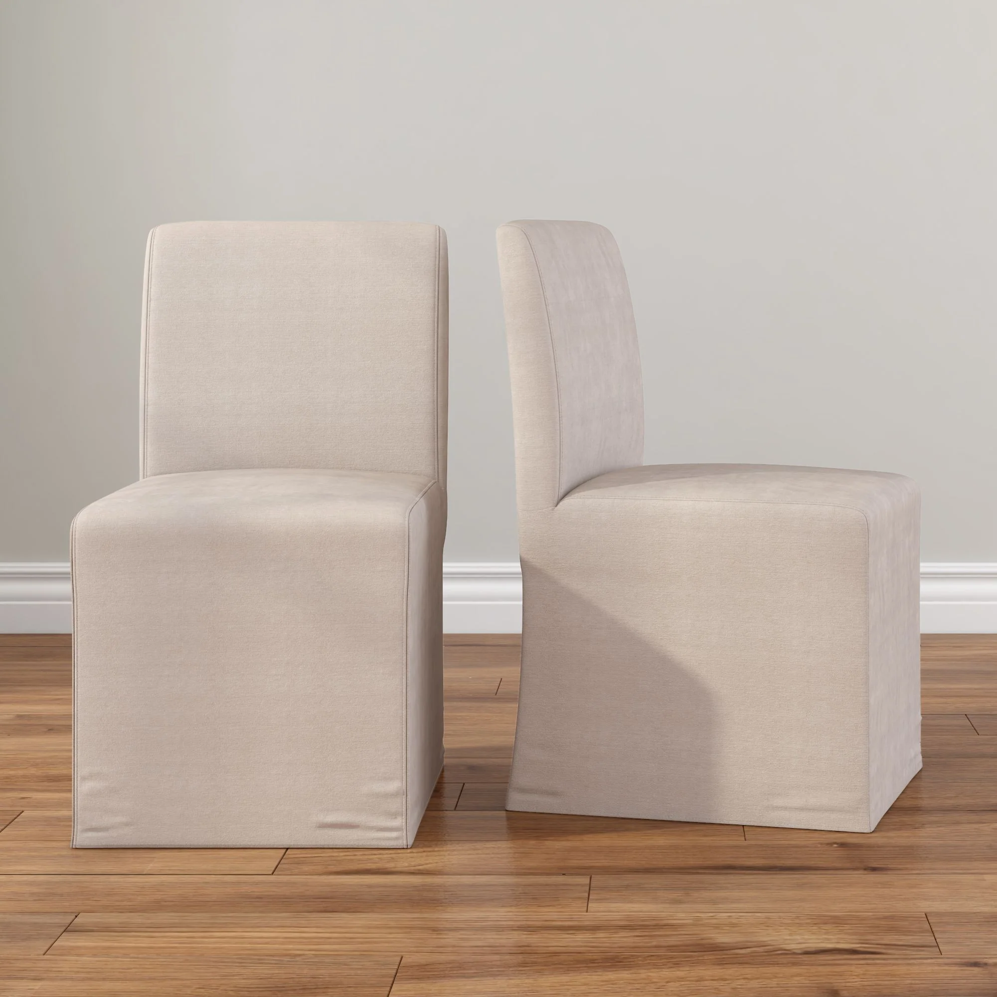 Chesnee Dining Chair - Long Slipcover - Image 14
