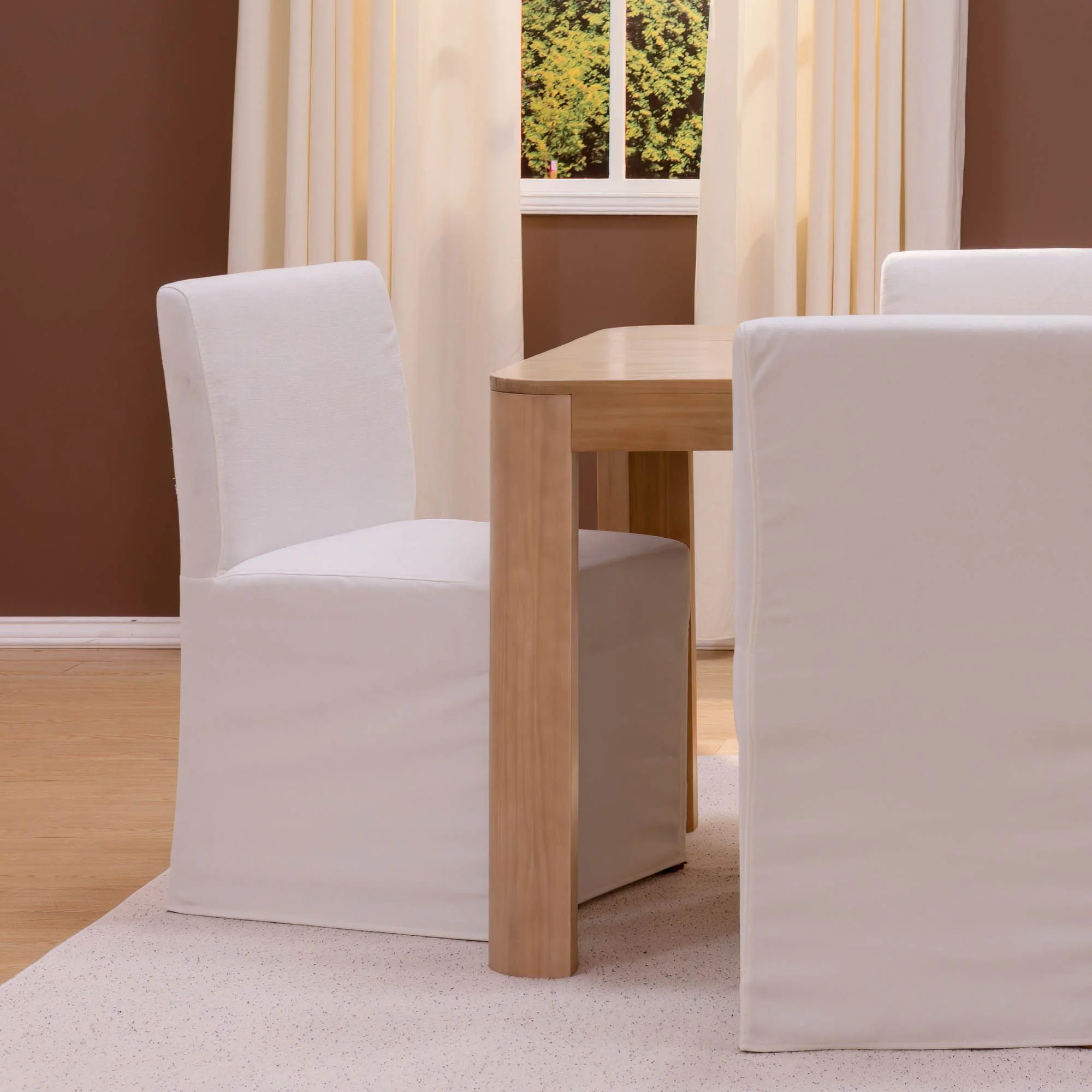 Chesnee Dining Chair - Long Slipcover - Image 18