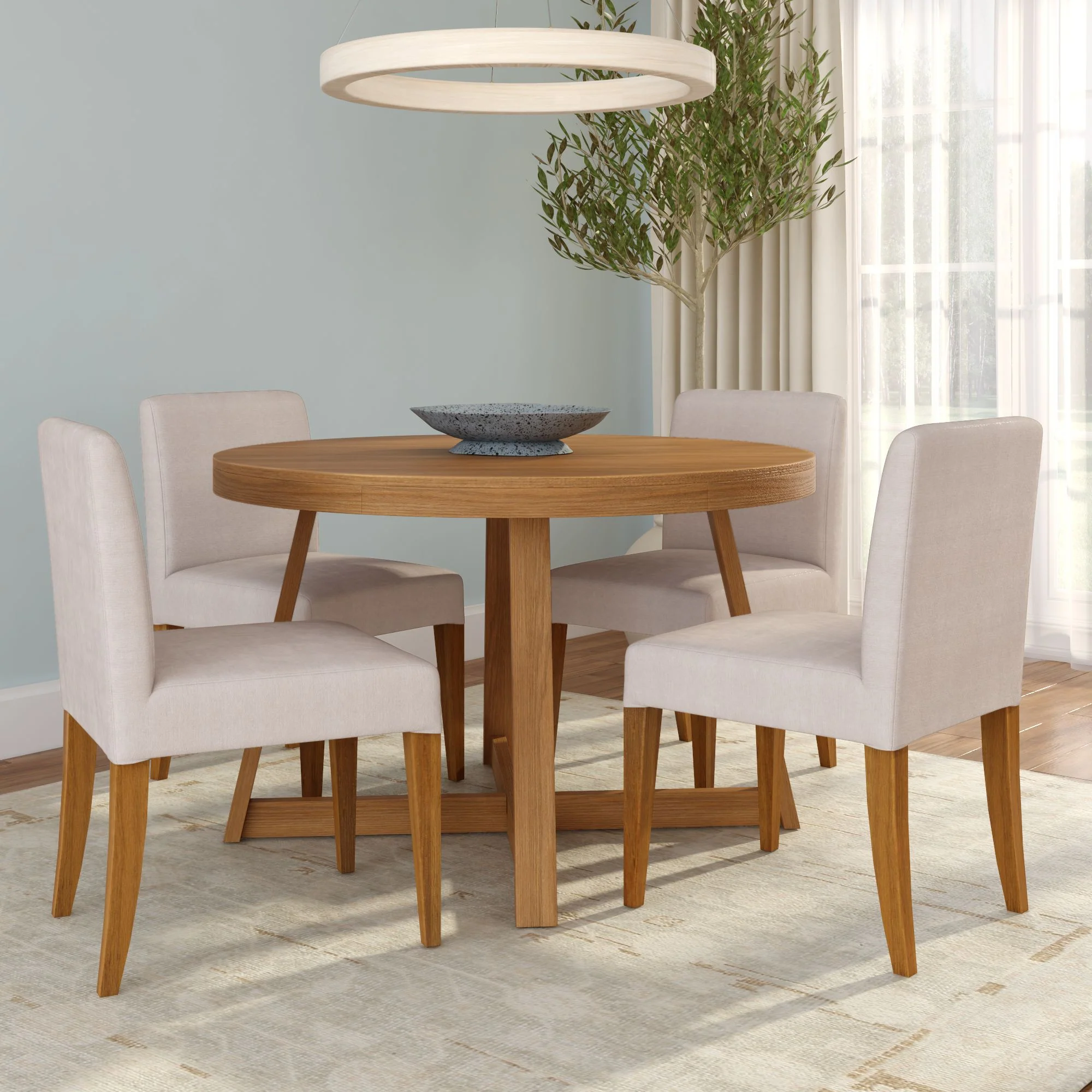 Chesnee Dining Chair - Short Slipcover - Image 88