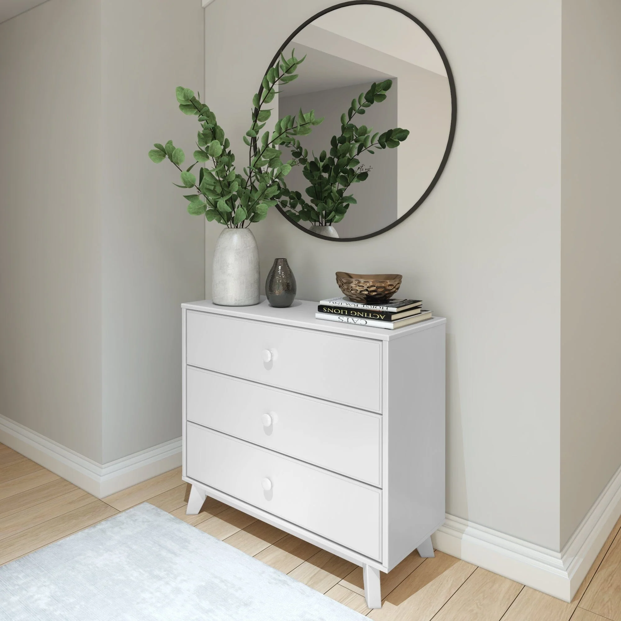 Classic 3-Drawer Dresser - Image 10