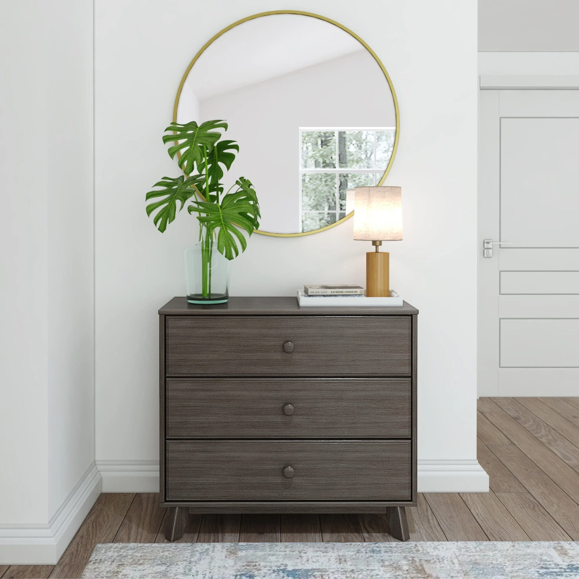 Classic 3-Drawer Dresser - Image 6