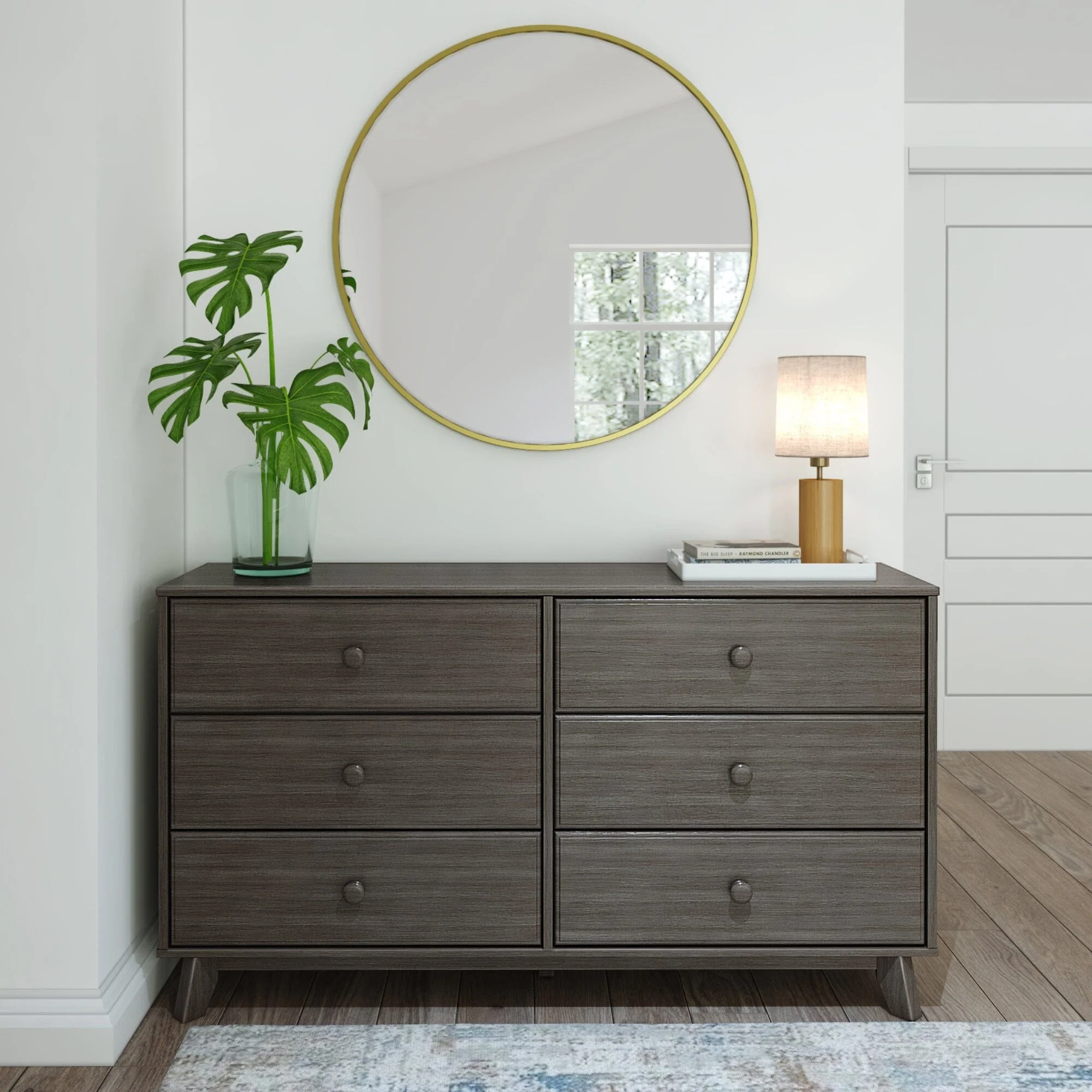 Classic 6-Drawer Dresser - Image 6