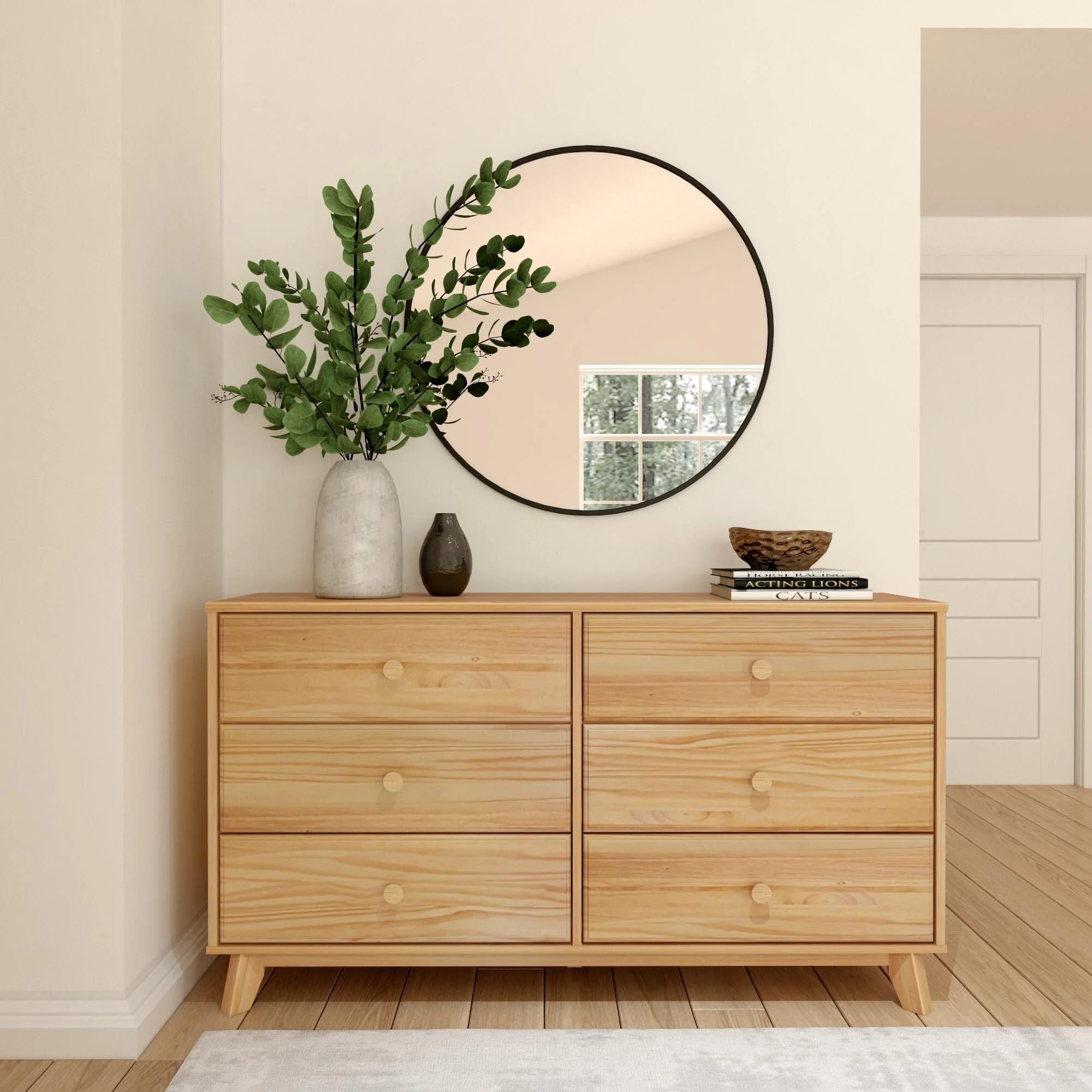 Classic 6-Drawer Dresser - Image 7