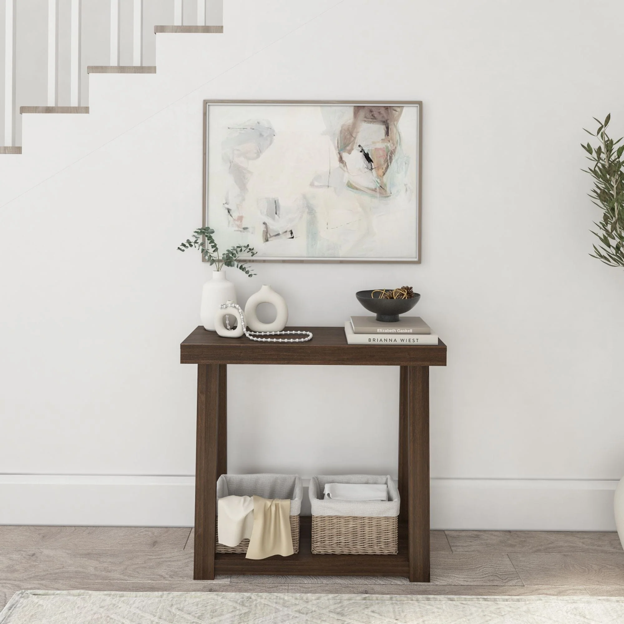 Classic Console Table with Shelf - 36” - Image 7