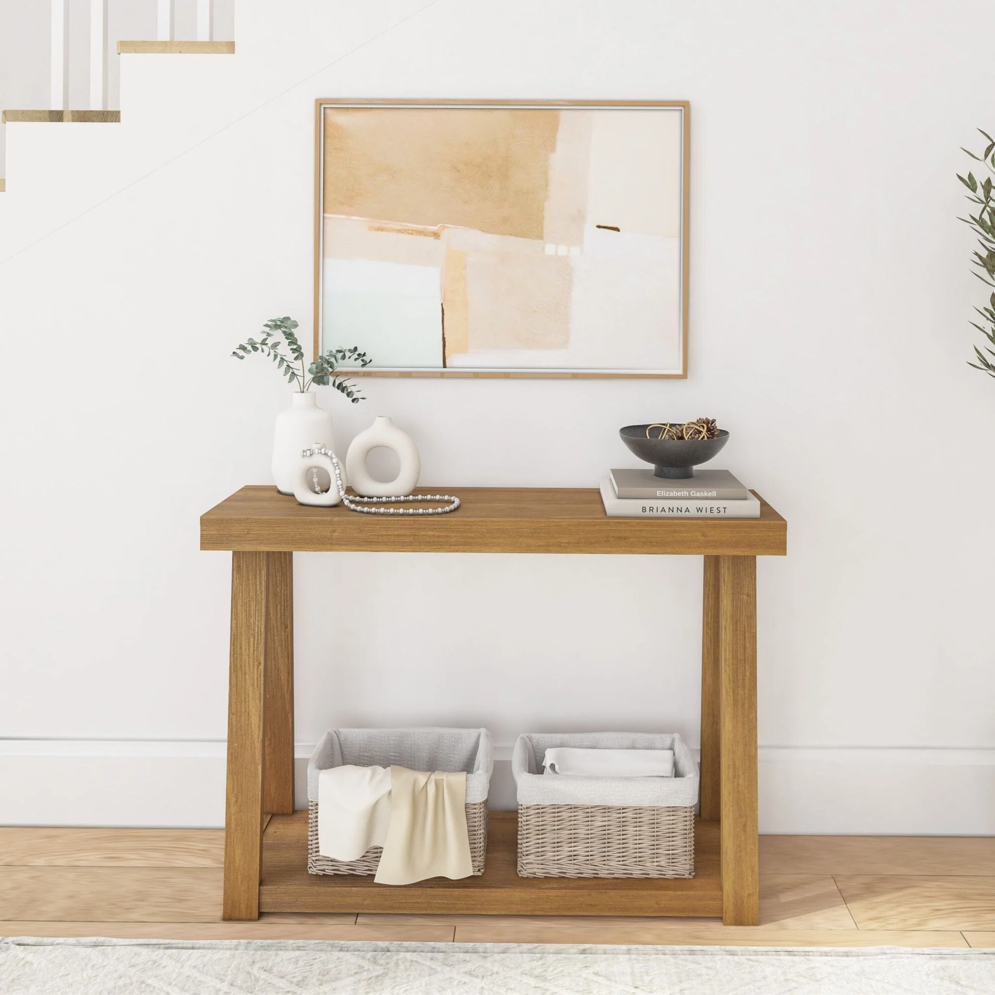 Classic Console Table with Shelf - 46” - Image 6