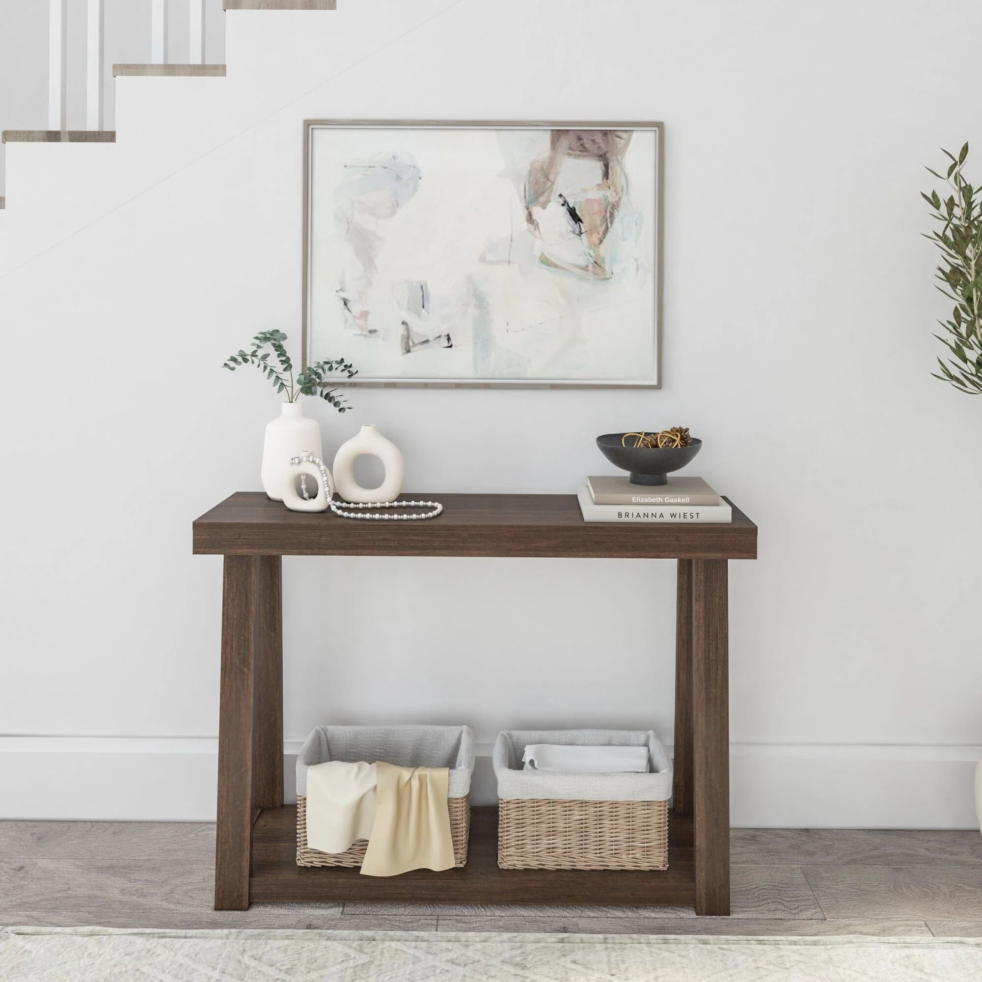 Classic Console Table with Shelf - 46” - Image 7