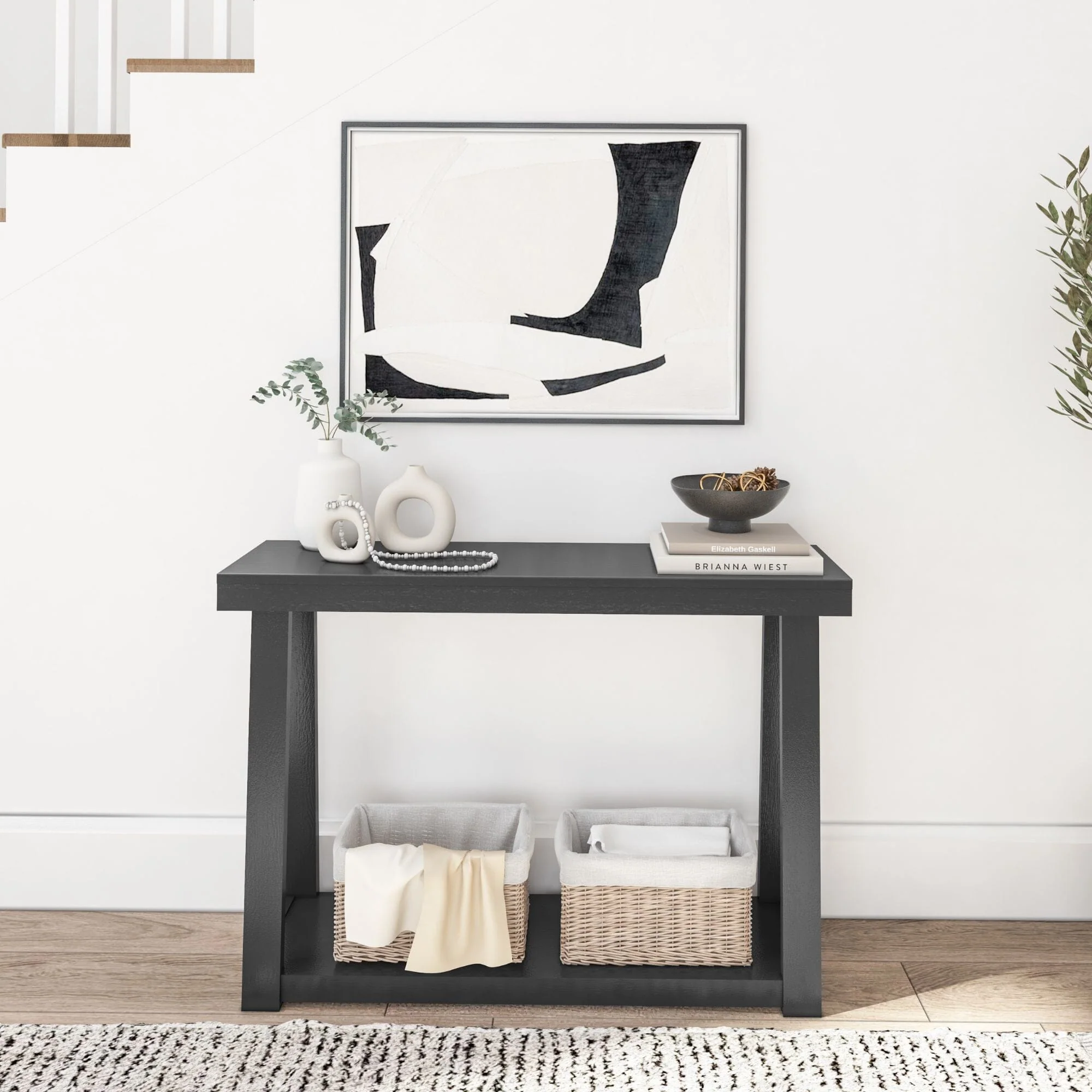 Classic Console Table with Shelf - 46” - Image 9