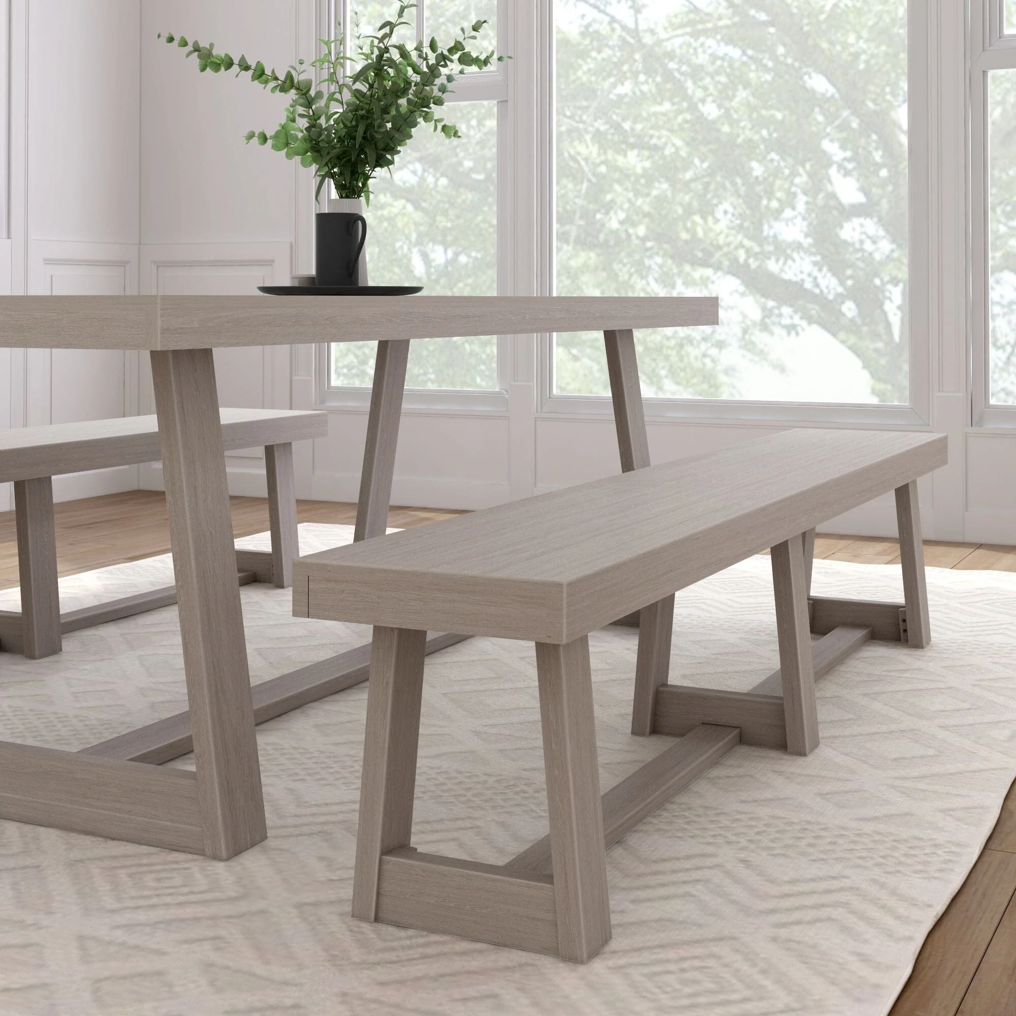 Classic Dining Bench - 85" - Image 4