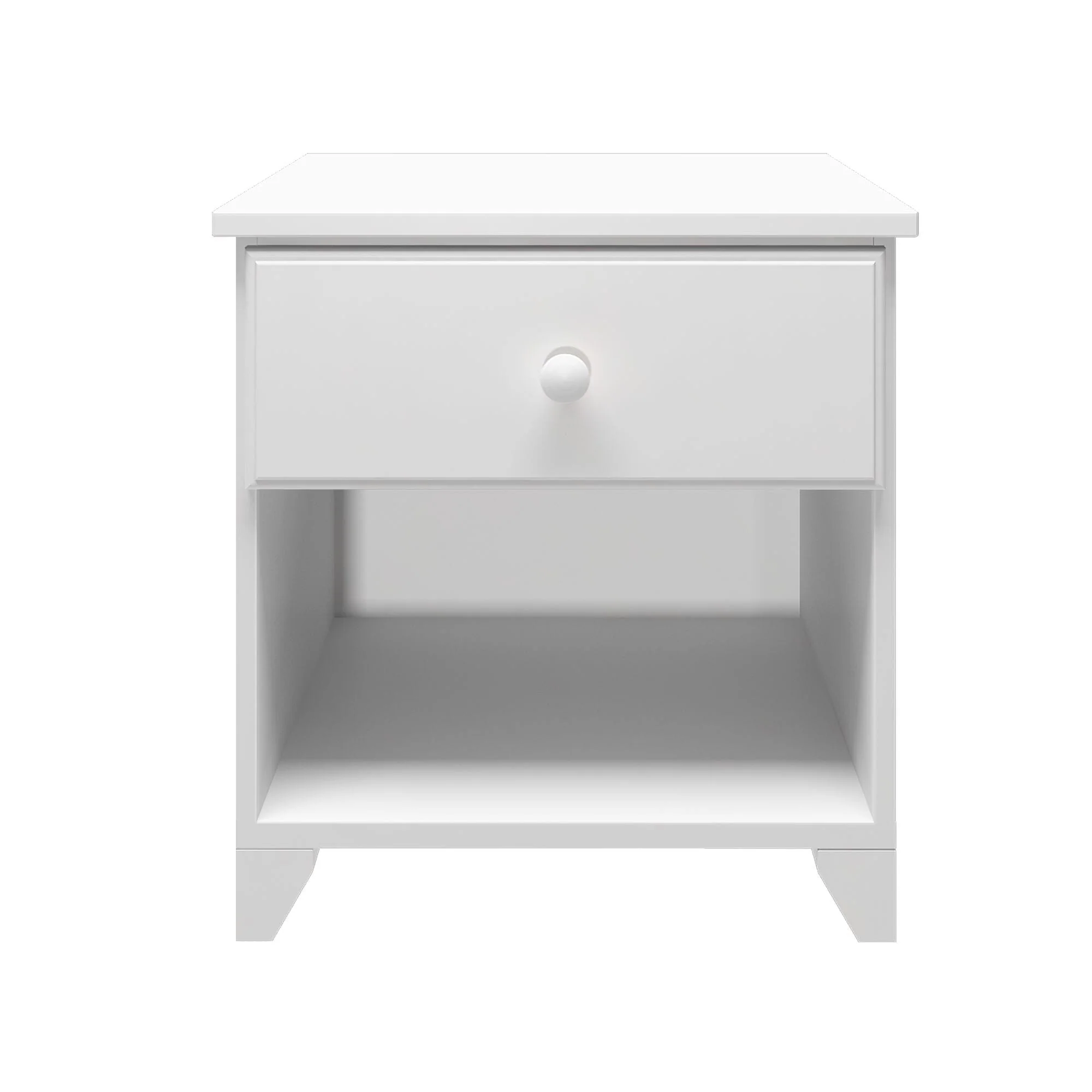 Classic Nightstand with Shelf - Image 10