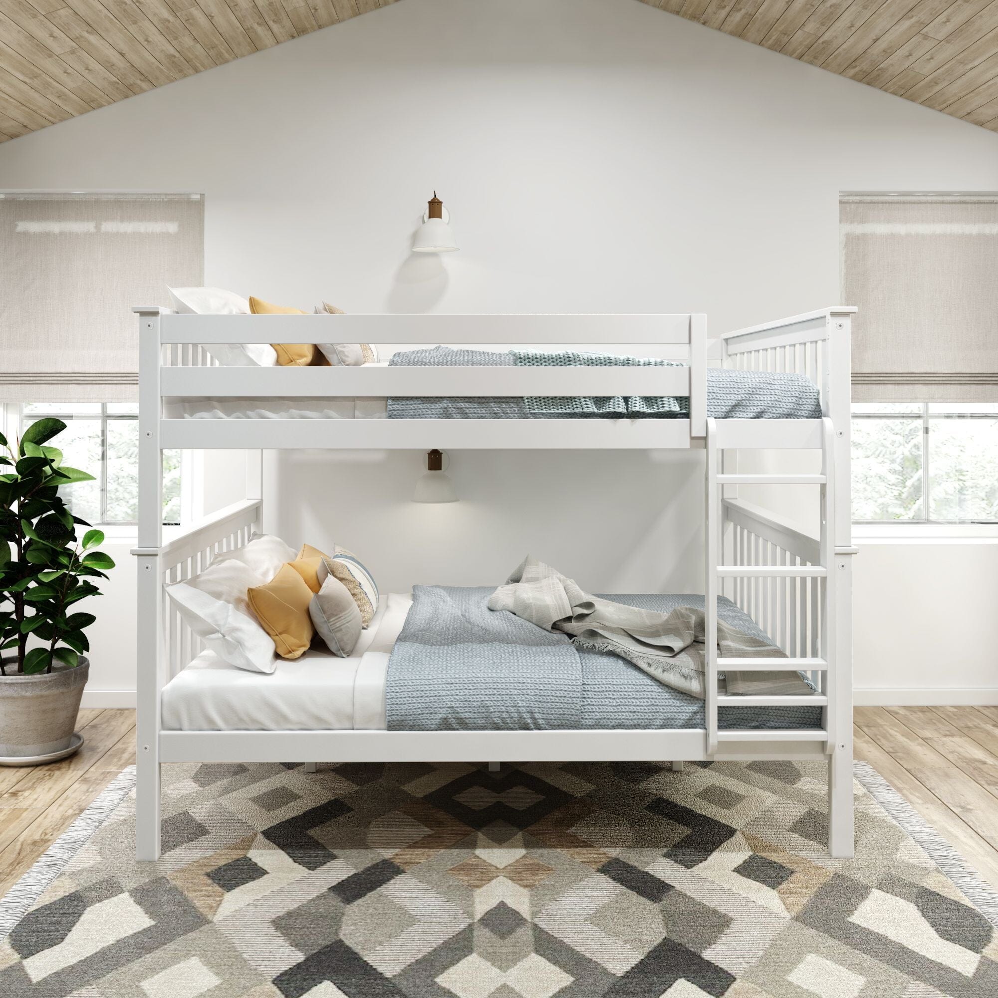 Classic Queen Over Queen Bunk Bed - Image 4