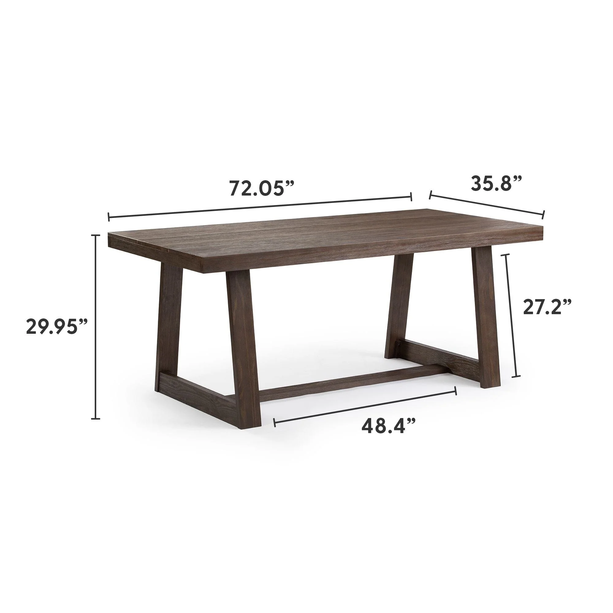 Classic Dining Table - 72" - Image 18