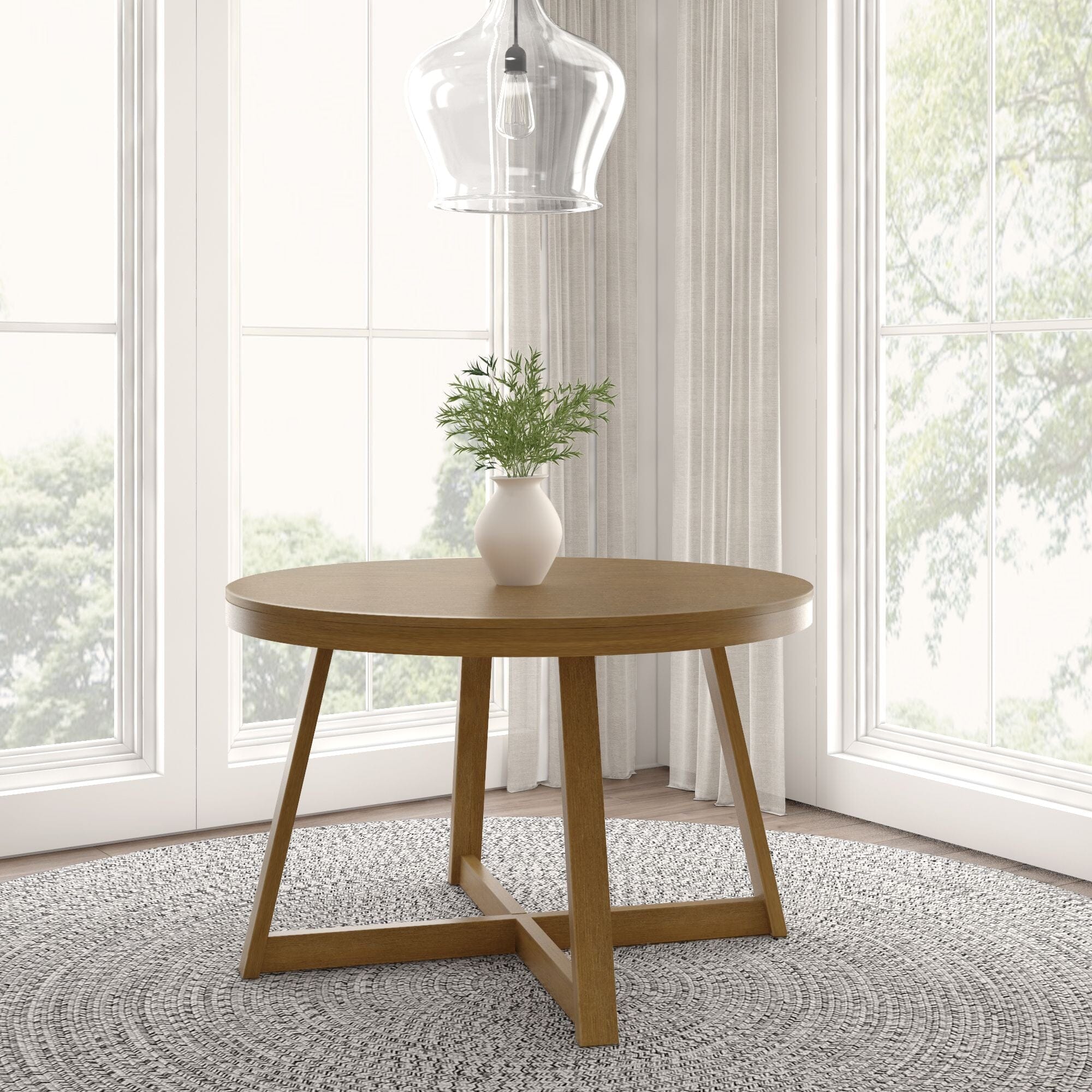 Classic Round Dining Table - 47" - Image 3