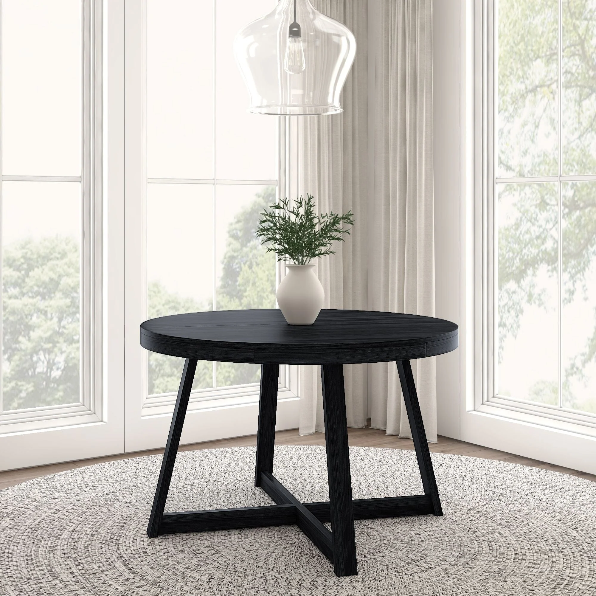 Classic Round Dining Table - 47" - Image 5