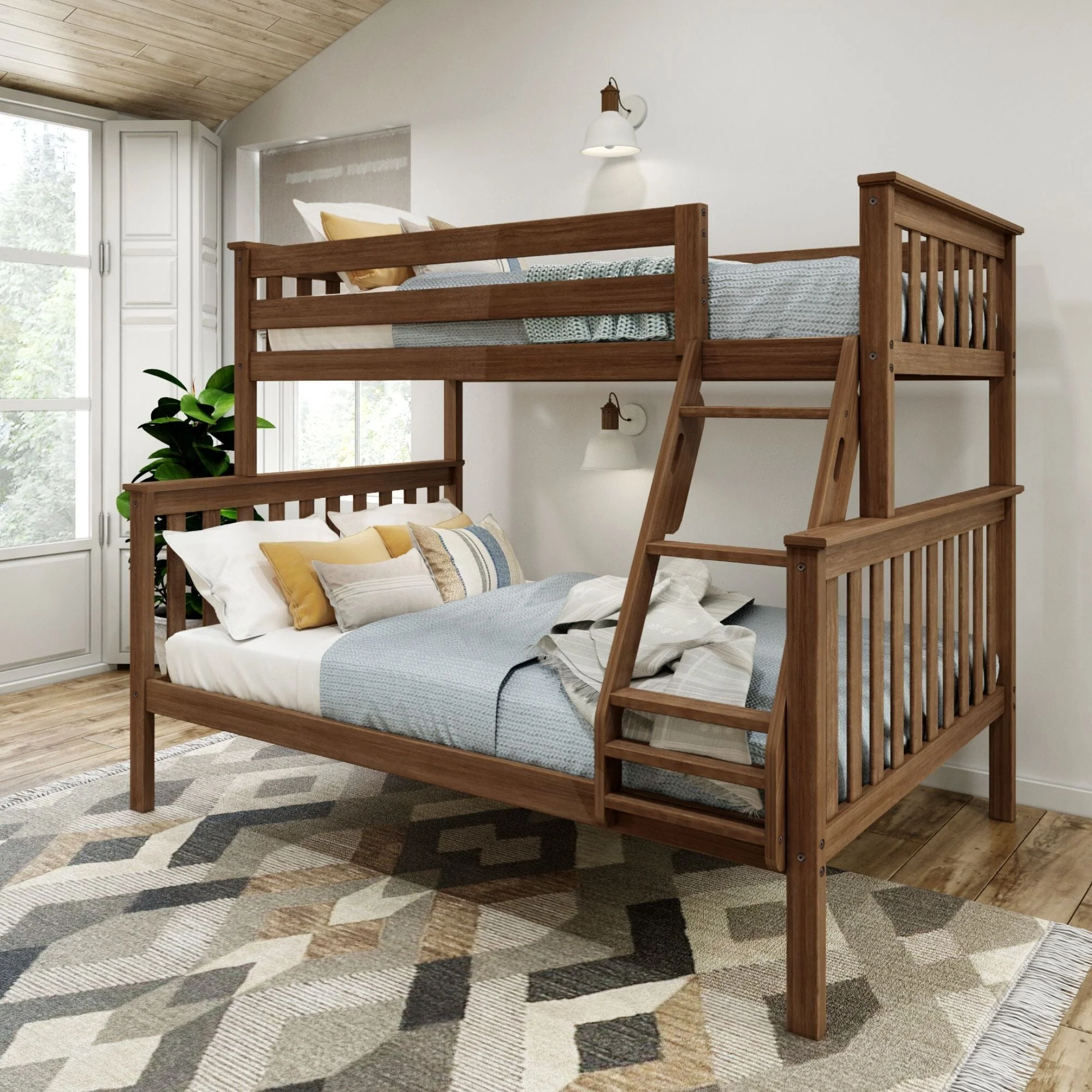 Classic Twin over Full Bunk Bed - Image 5