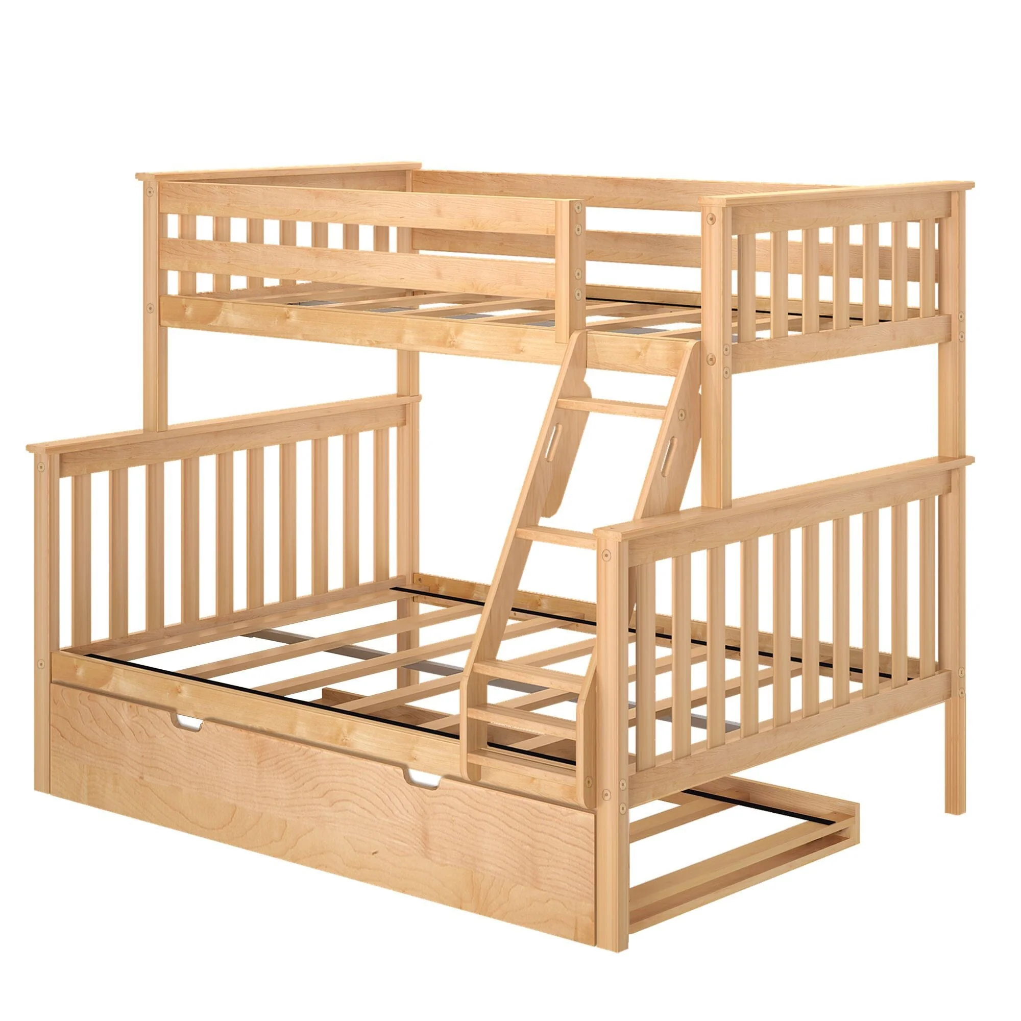 Classic Twin over Full Bunk Bed + Trundle - Image 11