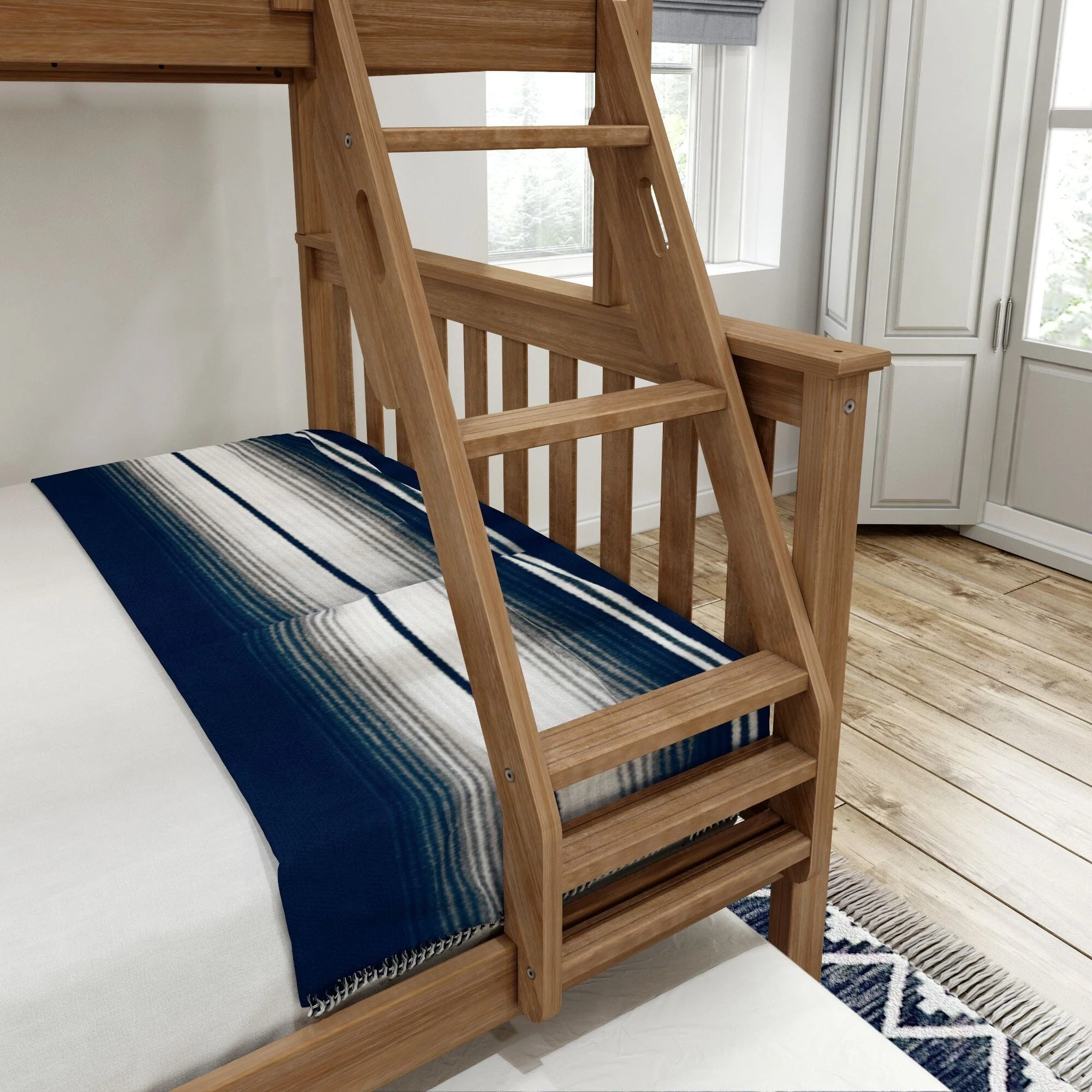 Classic Twin over Full Bunk Bed + Trundle - Image 20