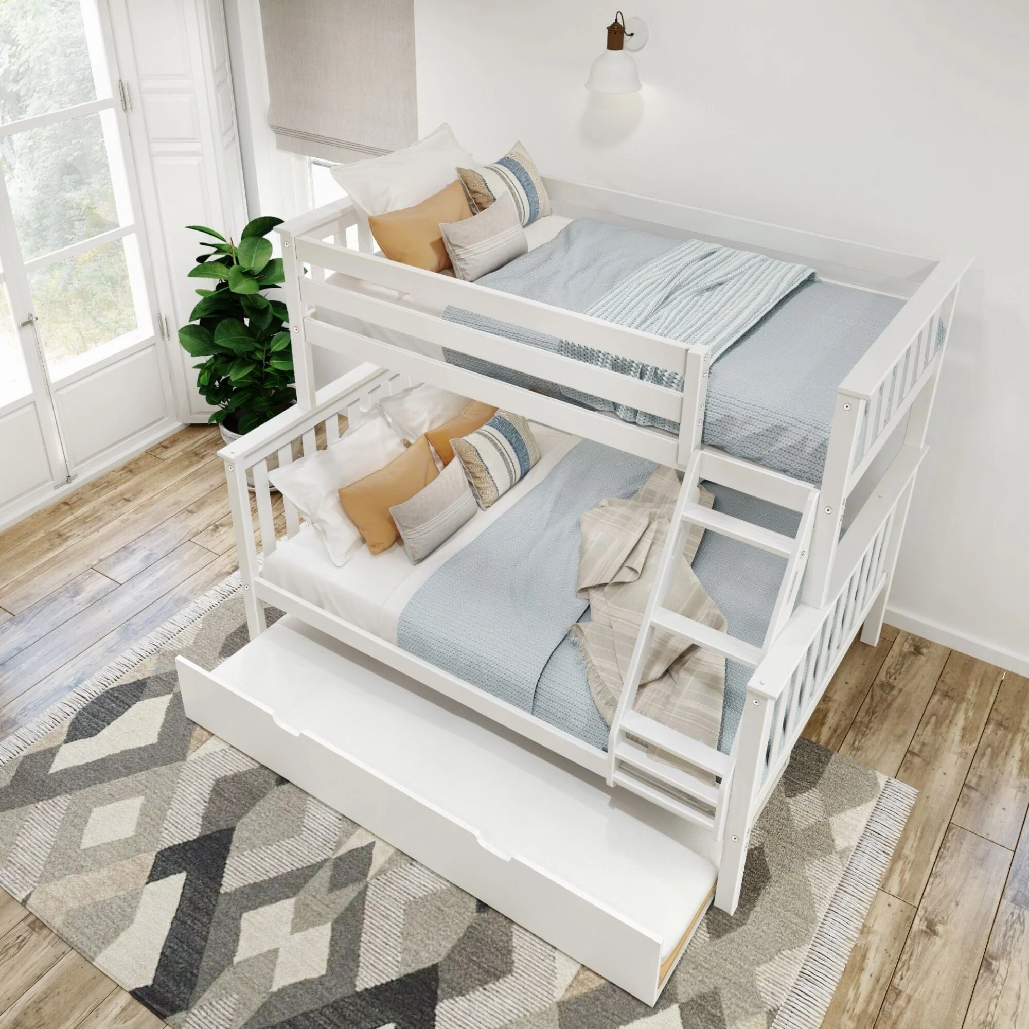 Classic Twin over Full Bunk Bed + Trundle - Image 27