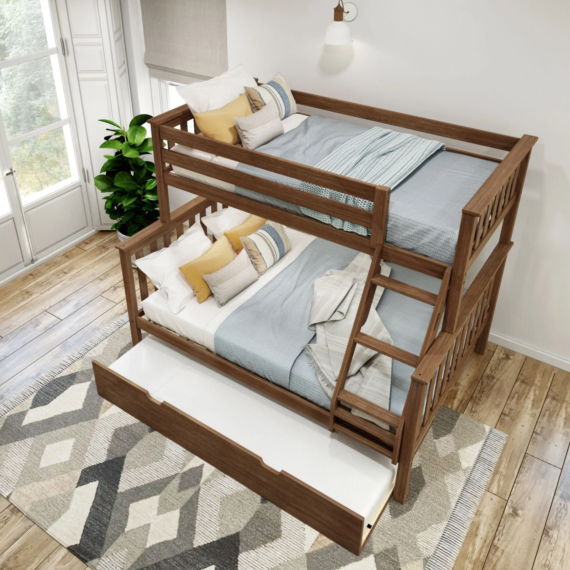 Classic Twin over Full Bunk Bed + Trundle - Image 29