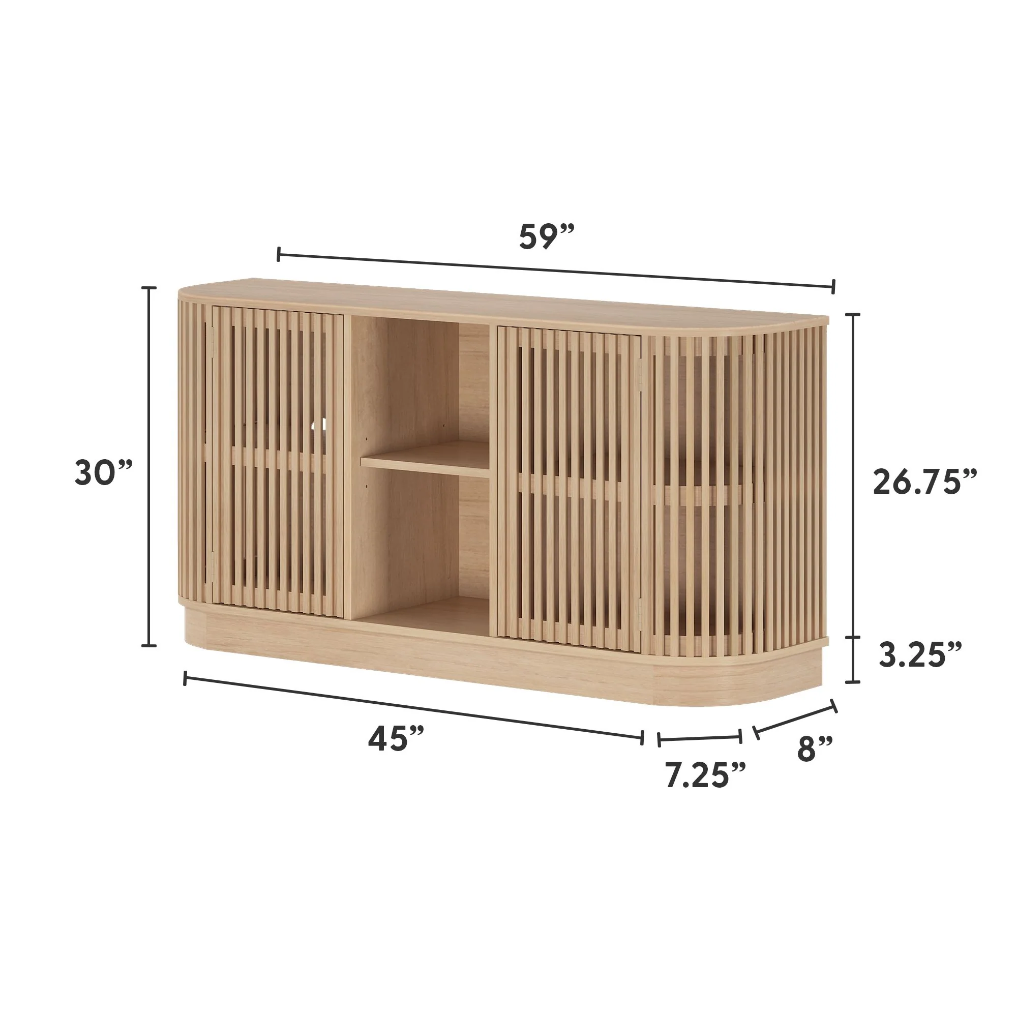 Contour 2-Door Sideboard - 59" - Image 27