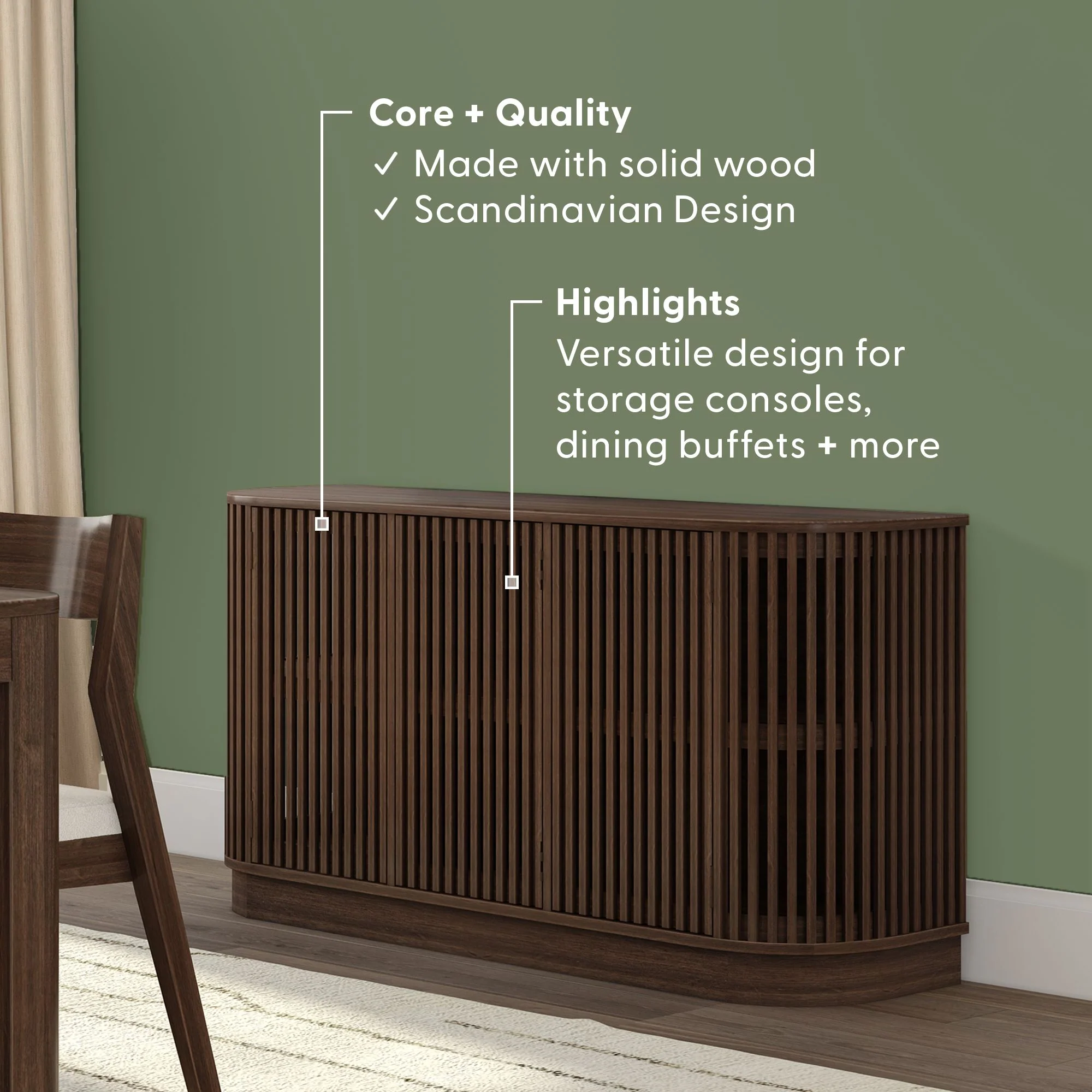 Contour 3-Door Sideboard - 59" - Image 10