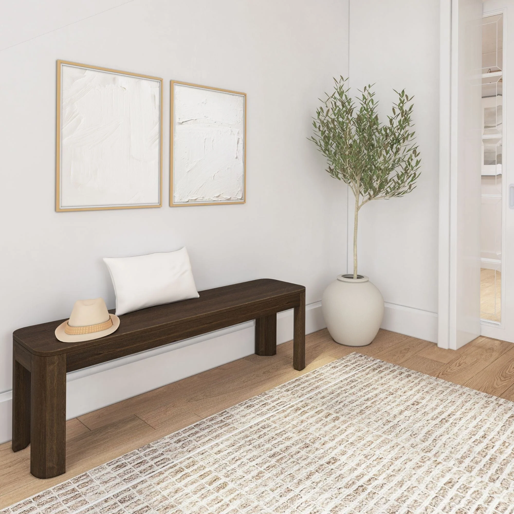 Contour Dining Bench - 58" - Image 14