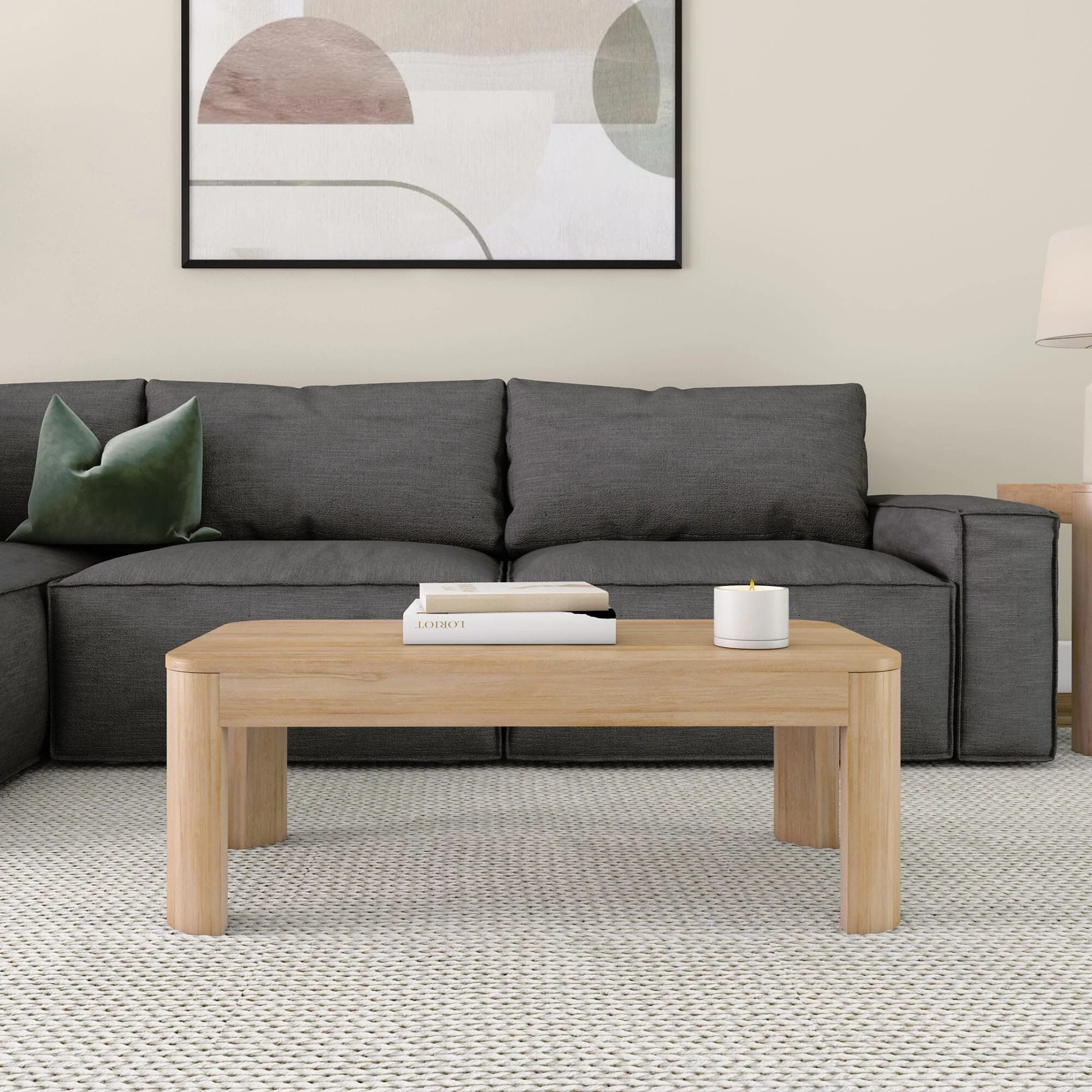 Contour Coffee Table - 40" - Image 5