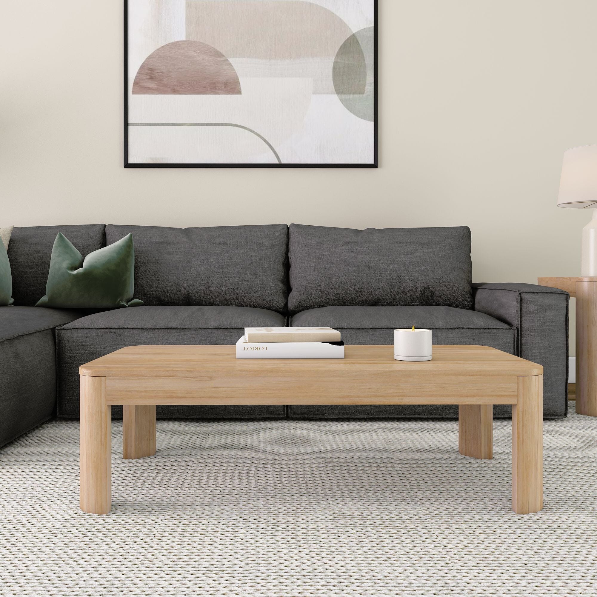 Contour Coffee Table - 48" - Image 5