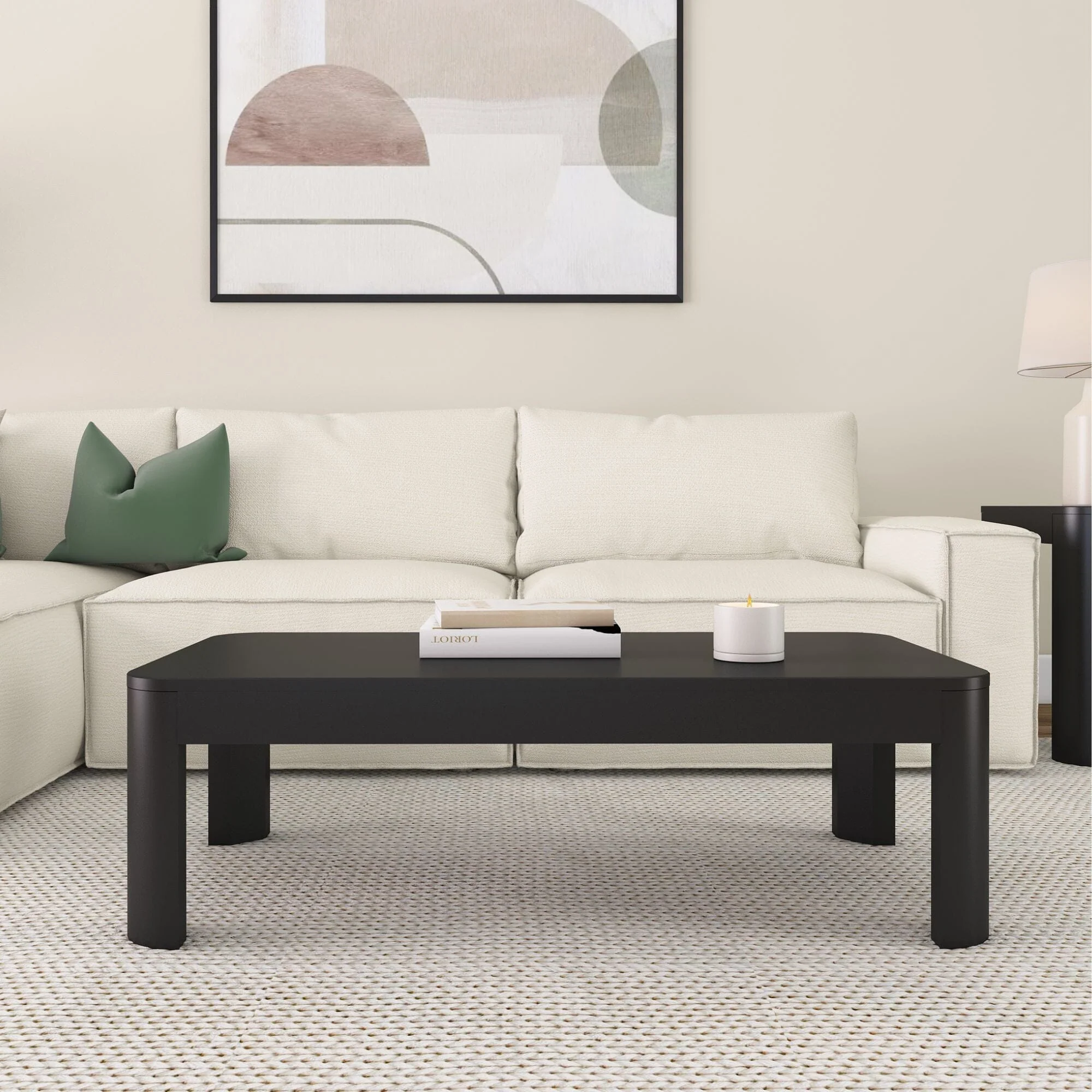 Contour Coffee Table - 48" - Image 6