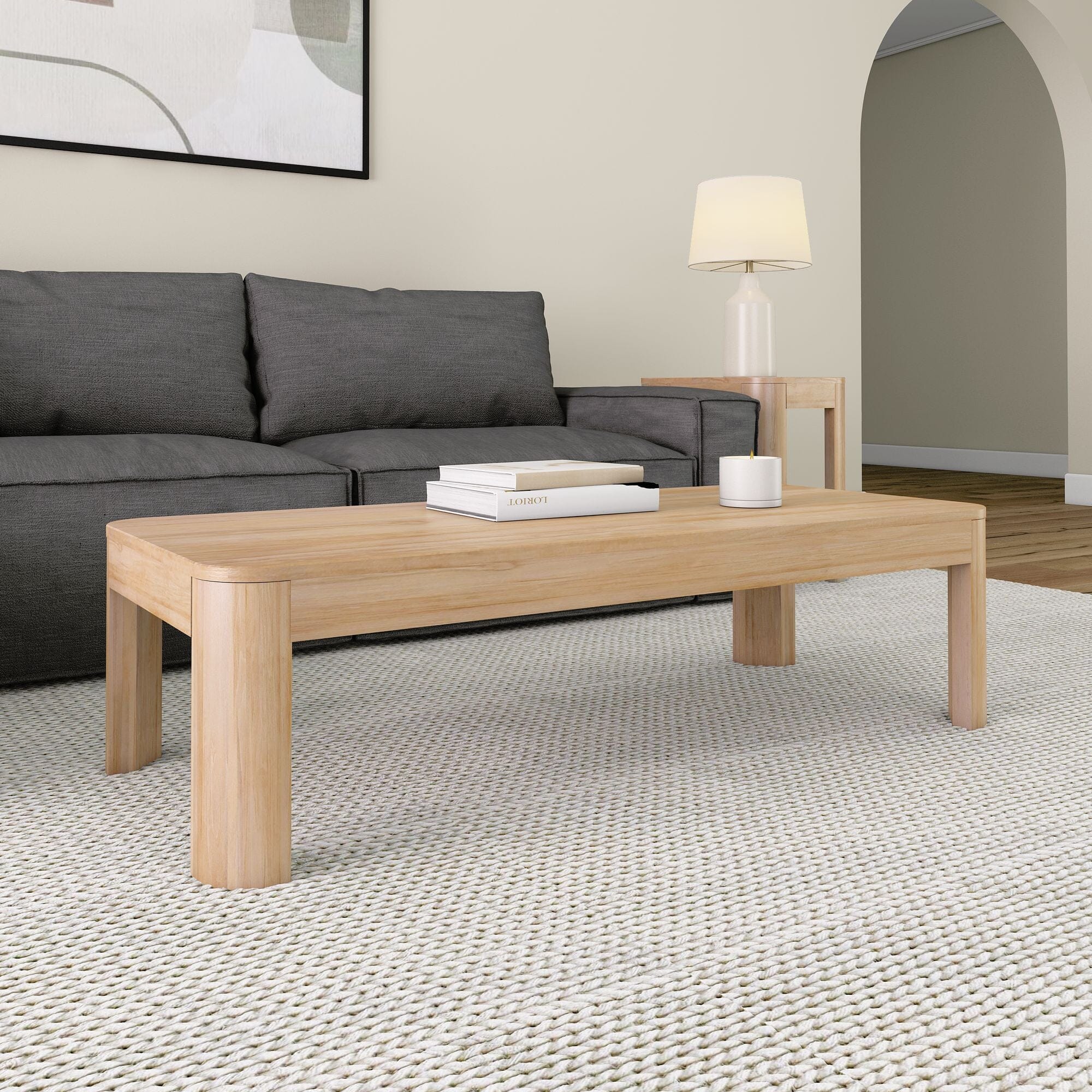 Contour Coffee Table - 54" - Image 14