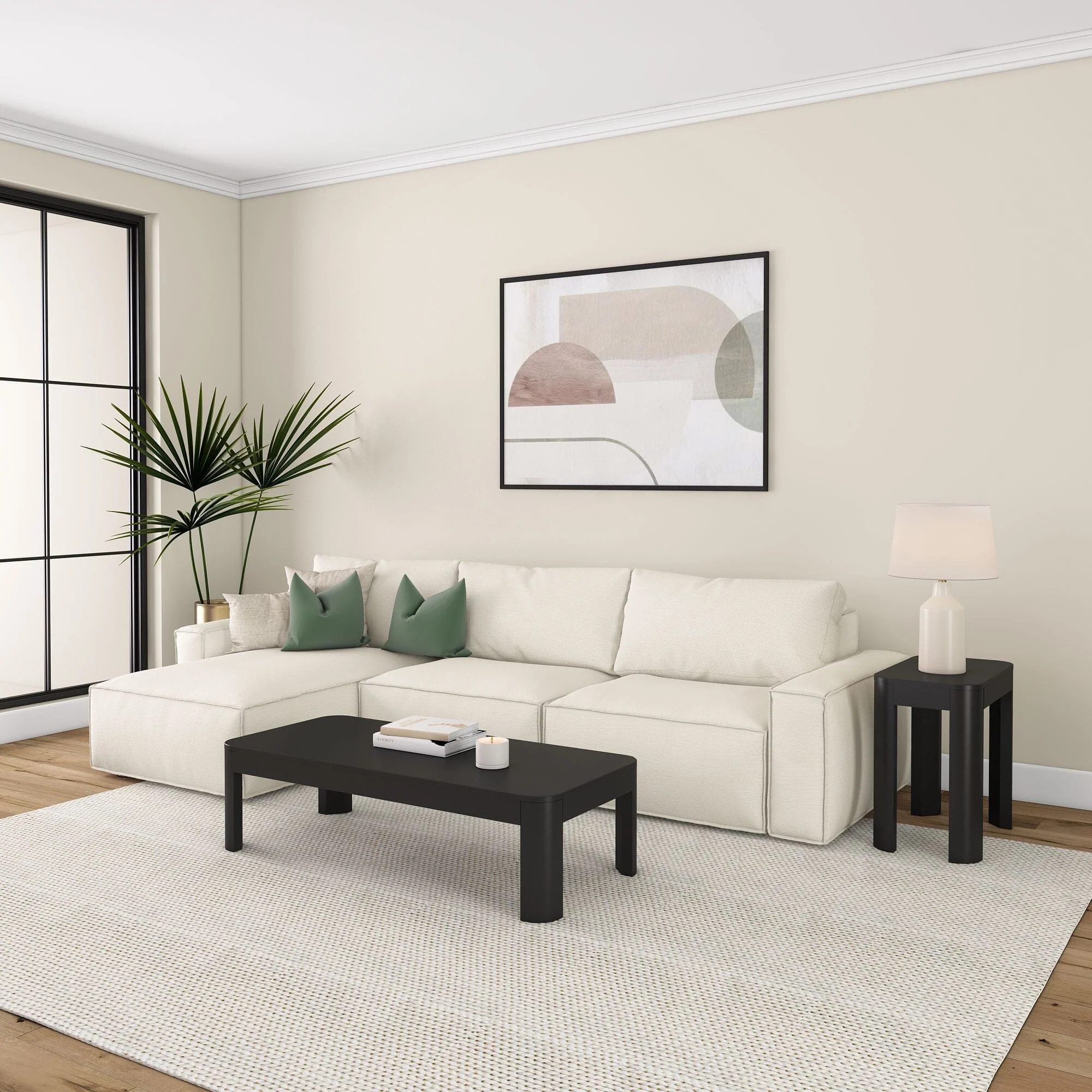 Contour Coffee Table - 54" - Image 18