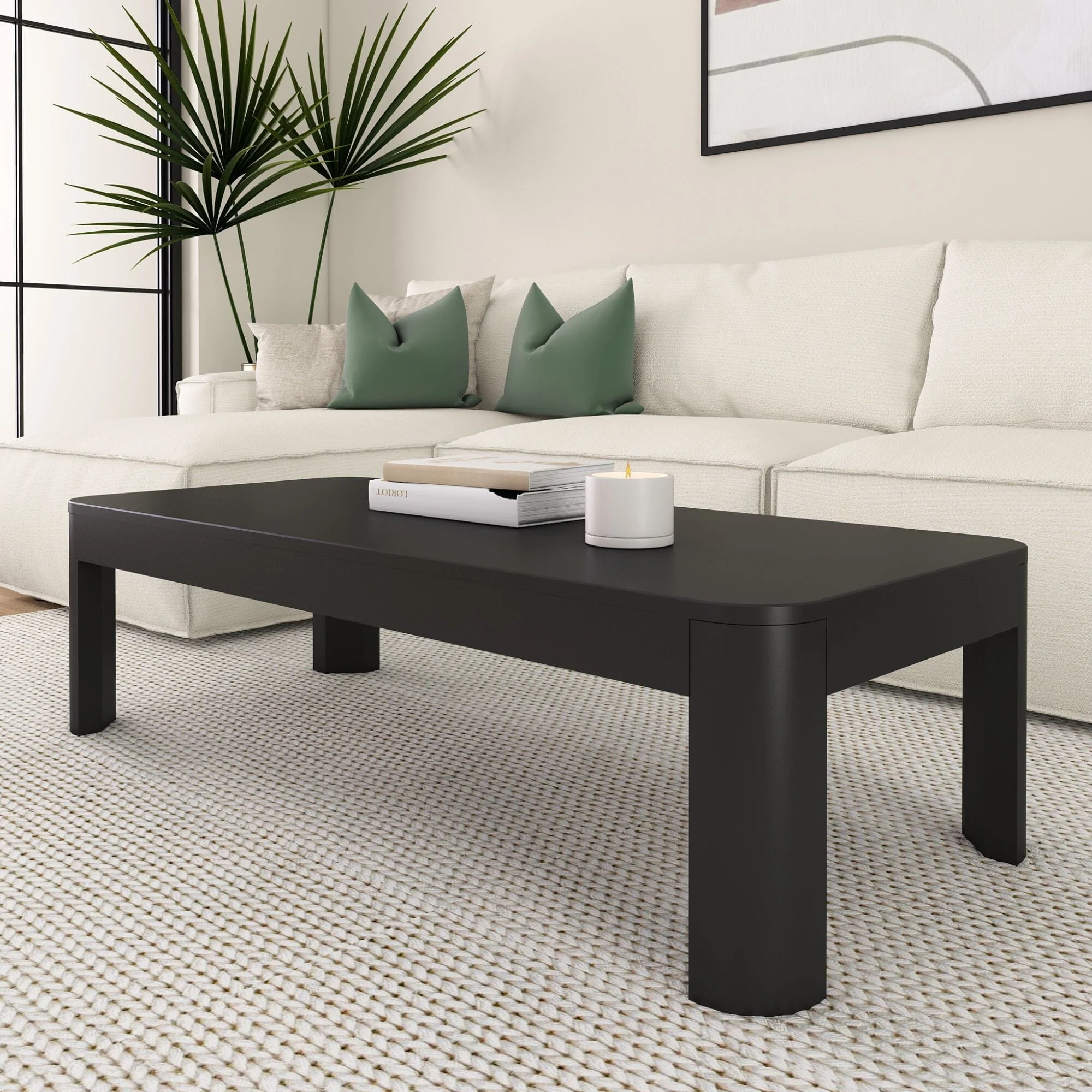 Contour Coffee Table - 54" - Image 3