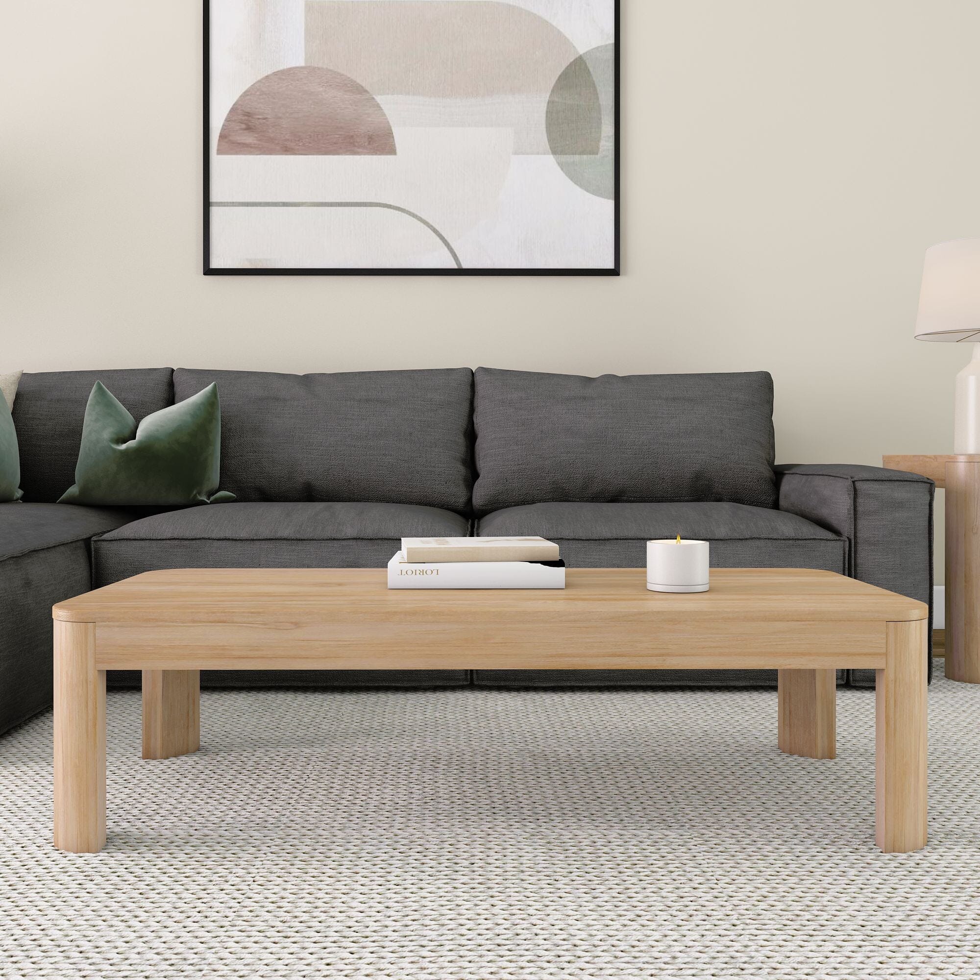 Contour Coffee Table - 54" - Image 5