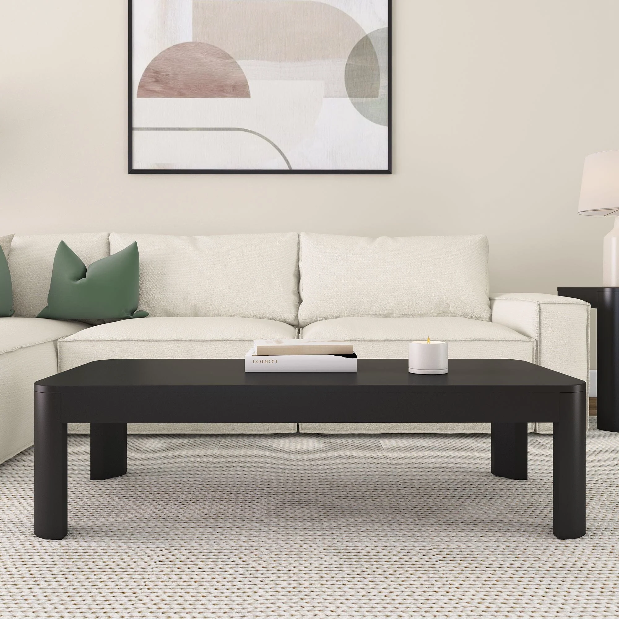 Contour Coffee Table - 54" - Image 6