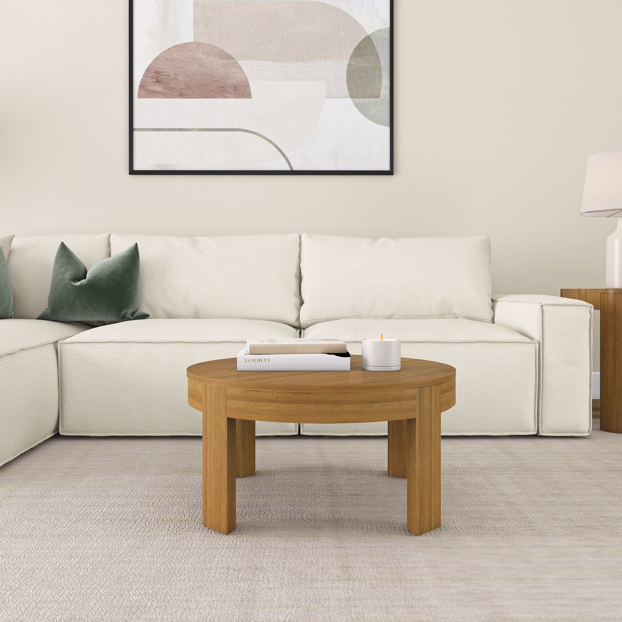 Contour Round Coffee Table - 30" - Image 5