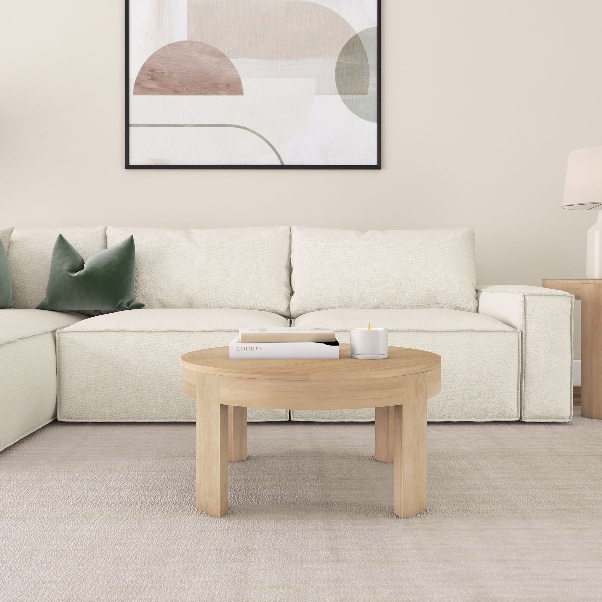 Contour Round Coffee Table - 30" - Image 7