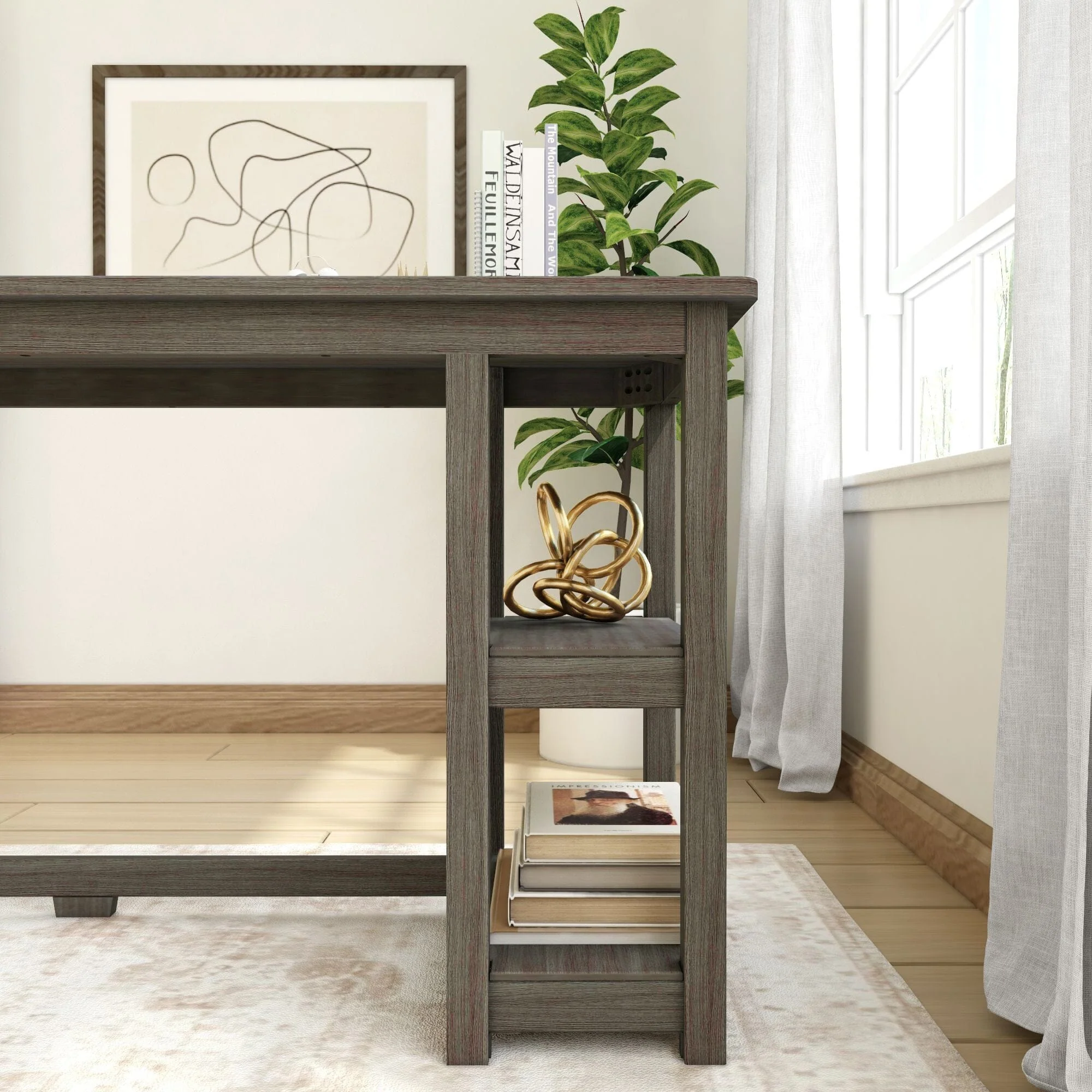 Computer Desk - 55" - Image 25