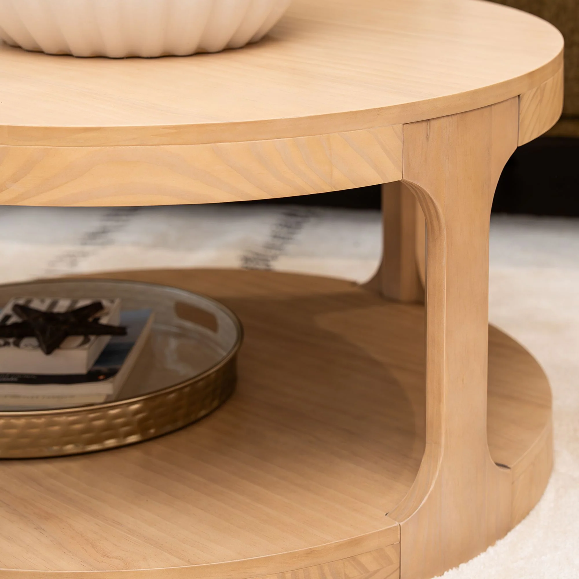 Forma Round Coffee Table - 34" - Image 11